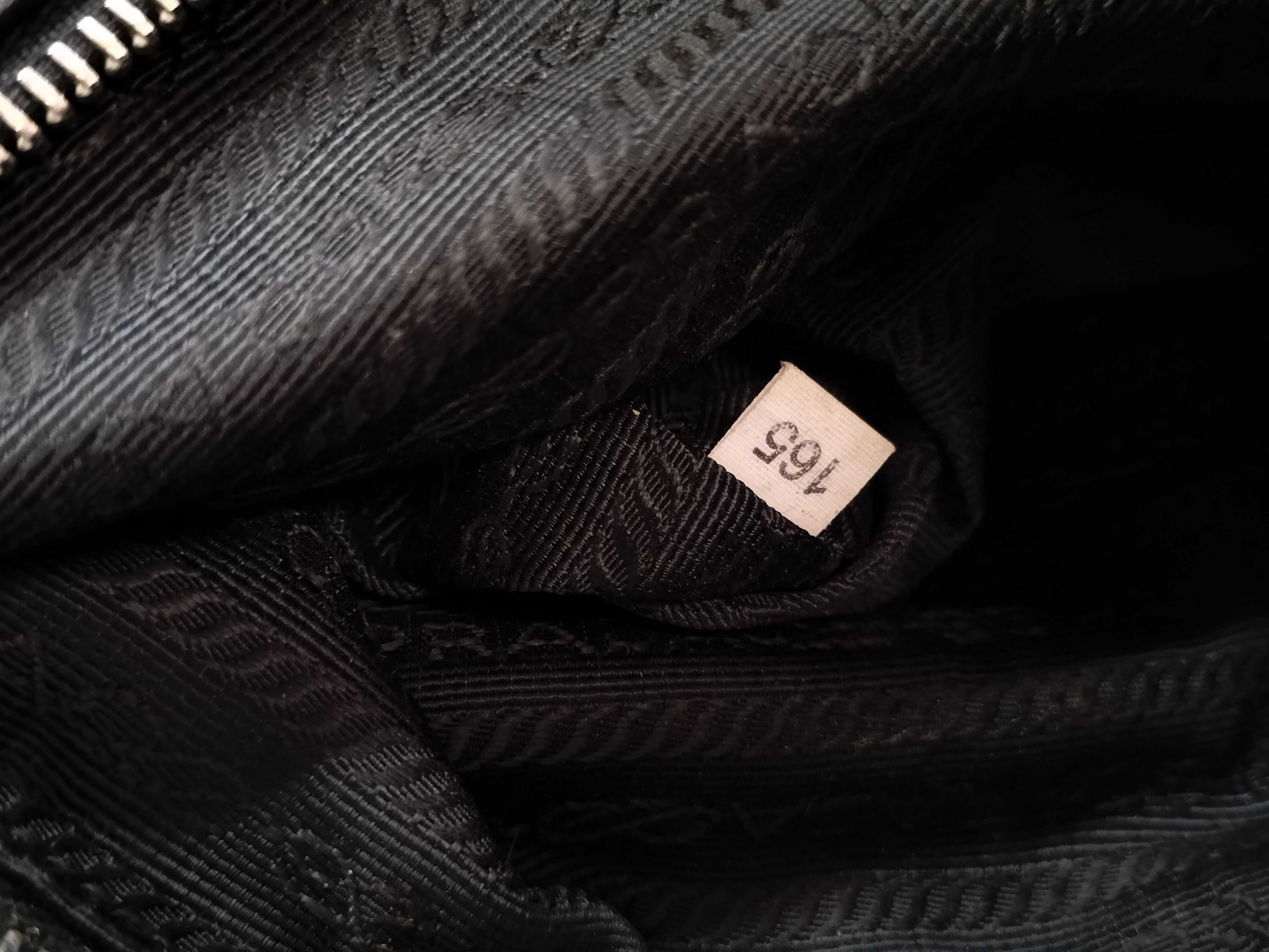 FR-2 WAY LEATHER BLACK TOTE Bag — view 9
