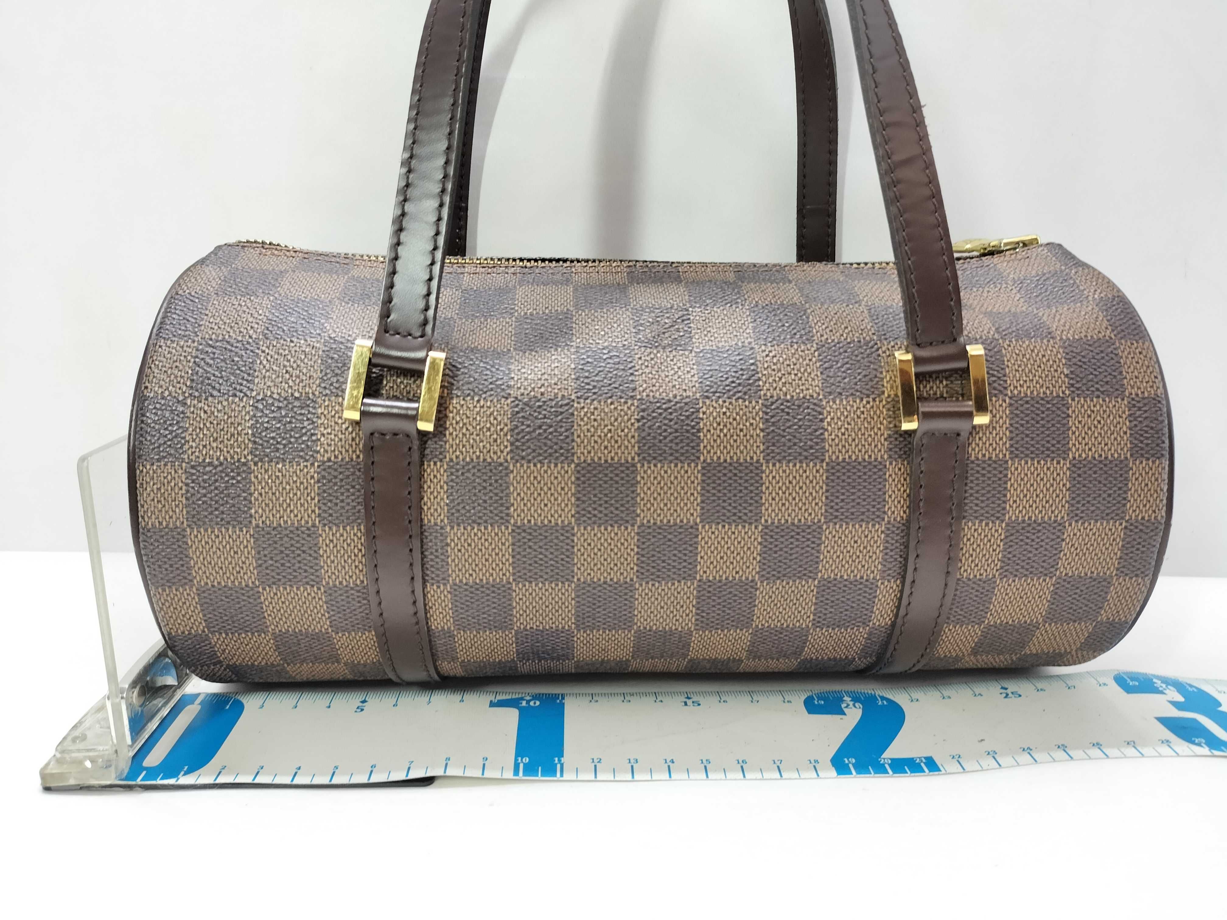 Damier Papillon PM N51304 DU1023 Brown Handbag — view 2
