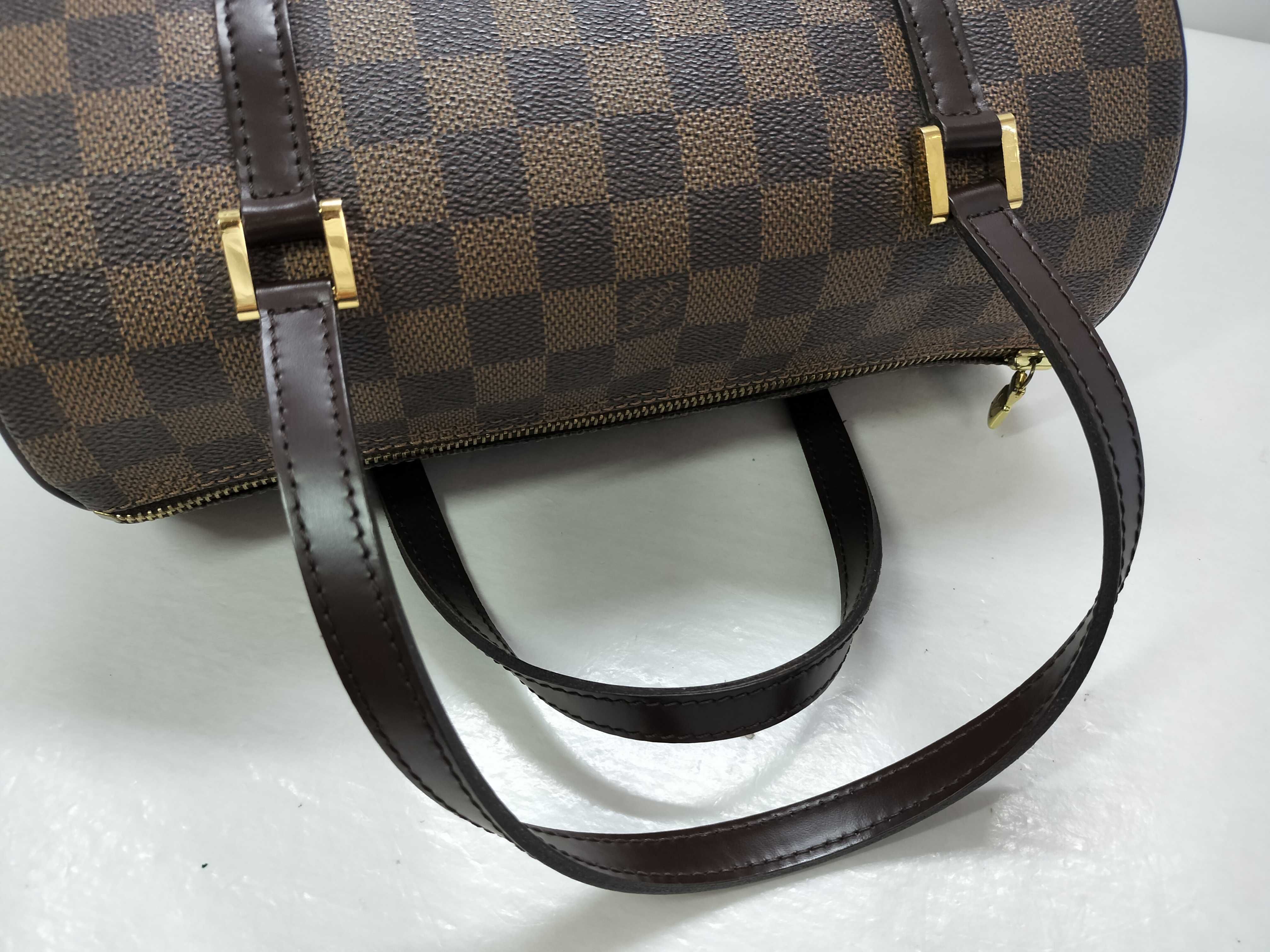 Damier Papillon PM N51304 DU1023 Brown Handbag — view 3