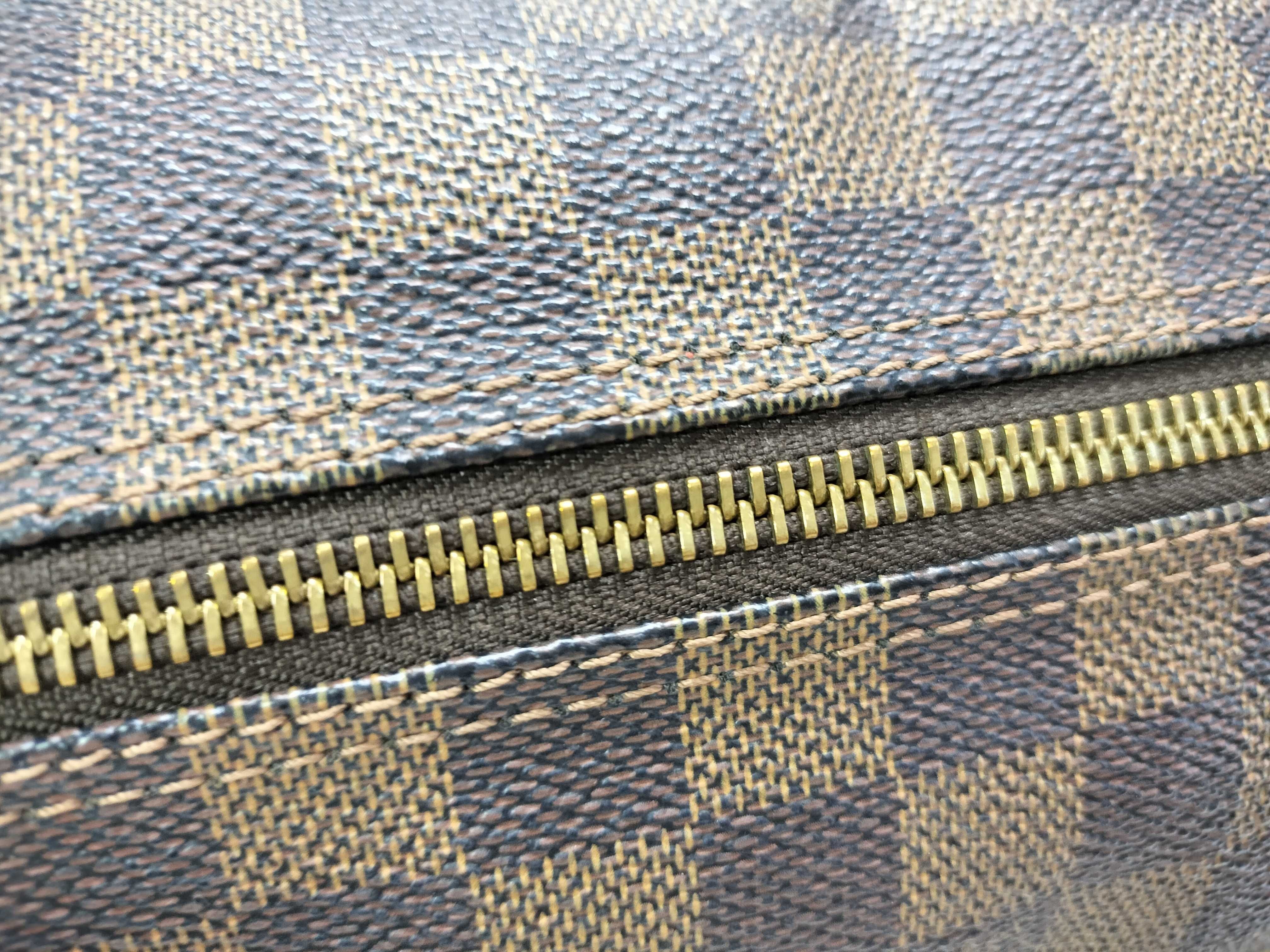 Damier Papillon PM N51304 DU1023 Brown Handbag — view 6