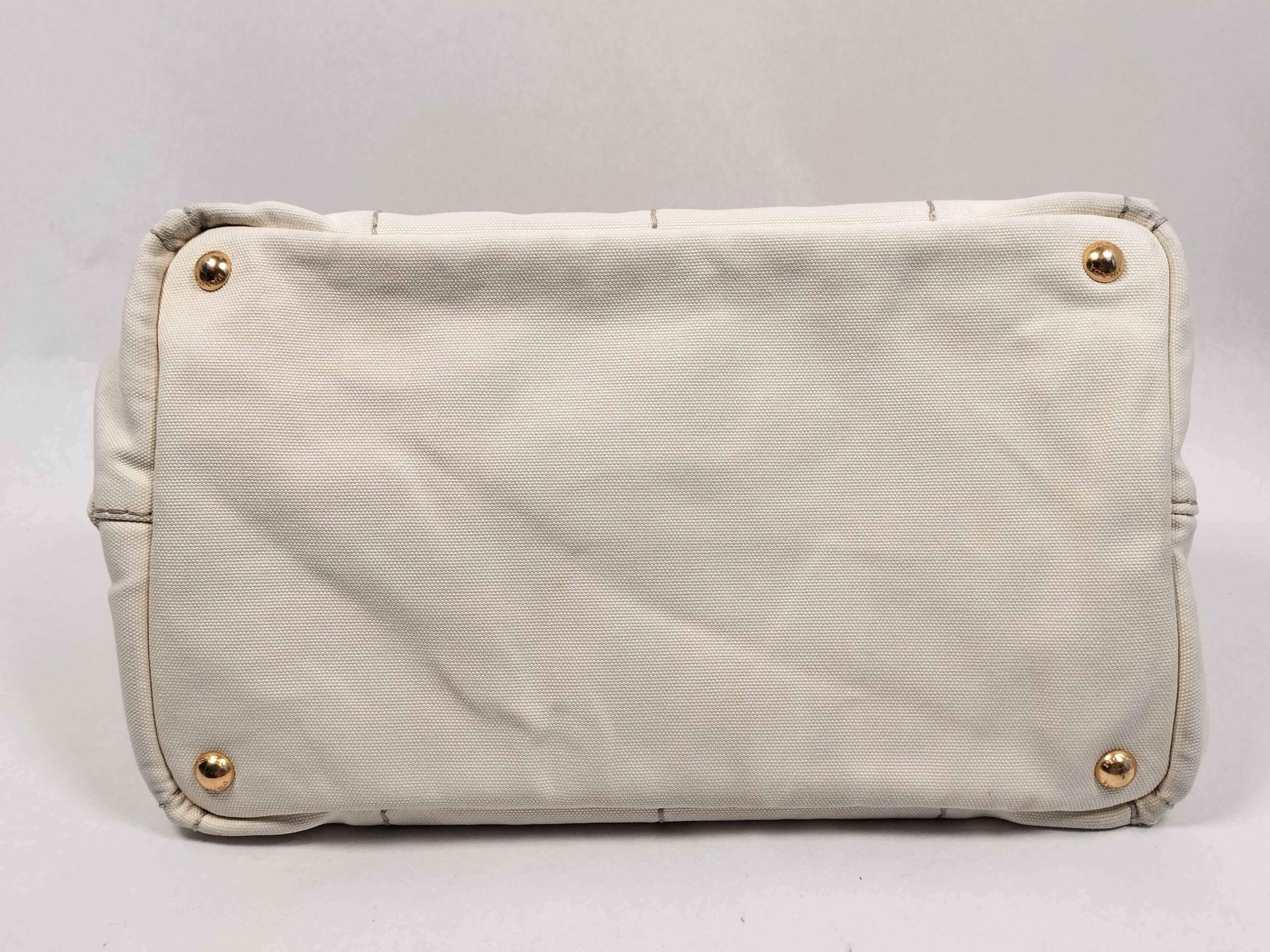 Canapa Tote Bag, Medium Size, White Tote Bag — view 7