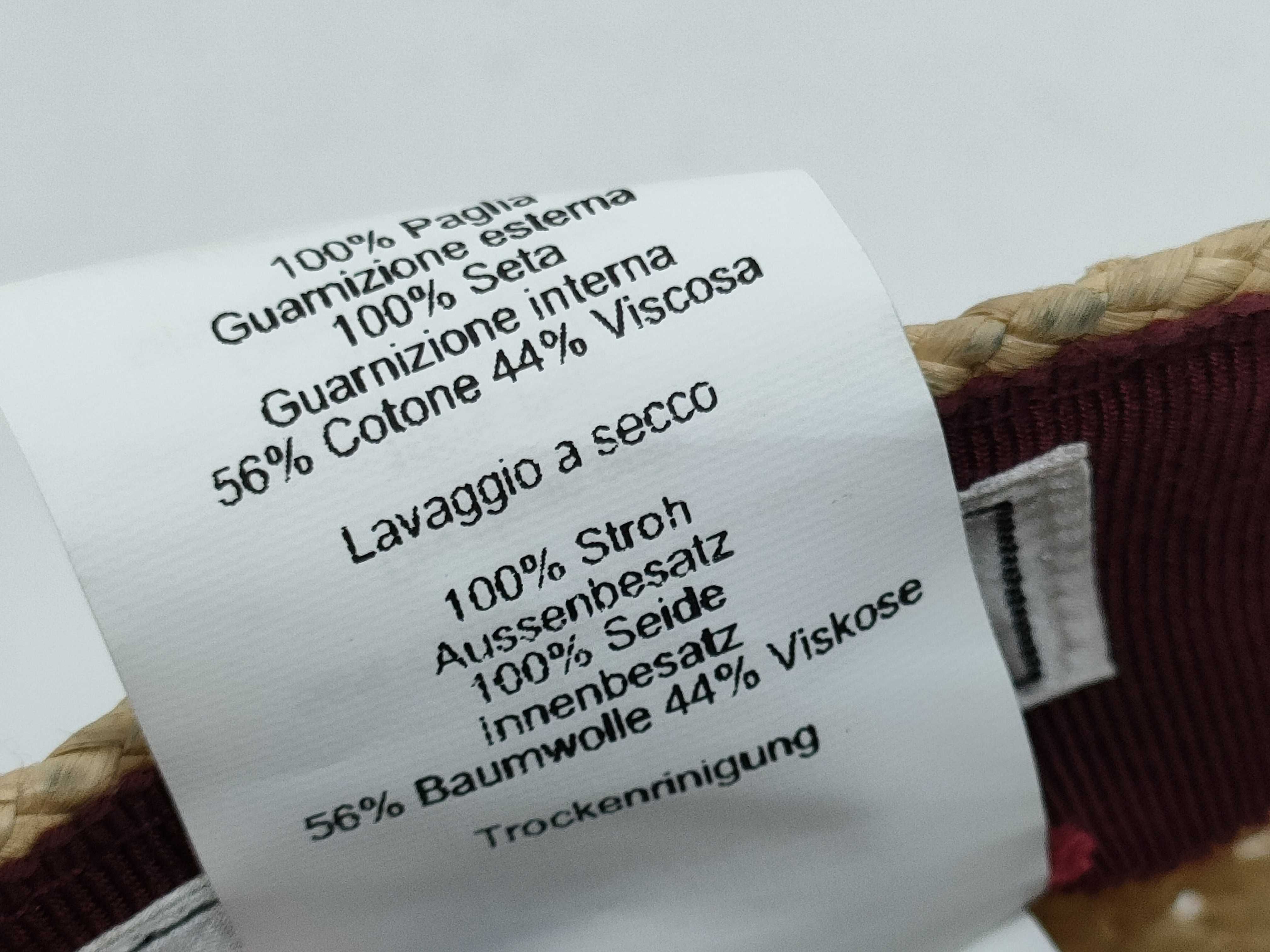 Straw Hat Beige Red 58 Other Accessories — view 11