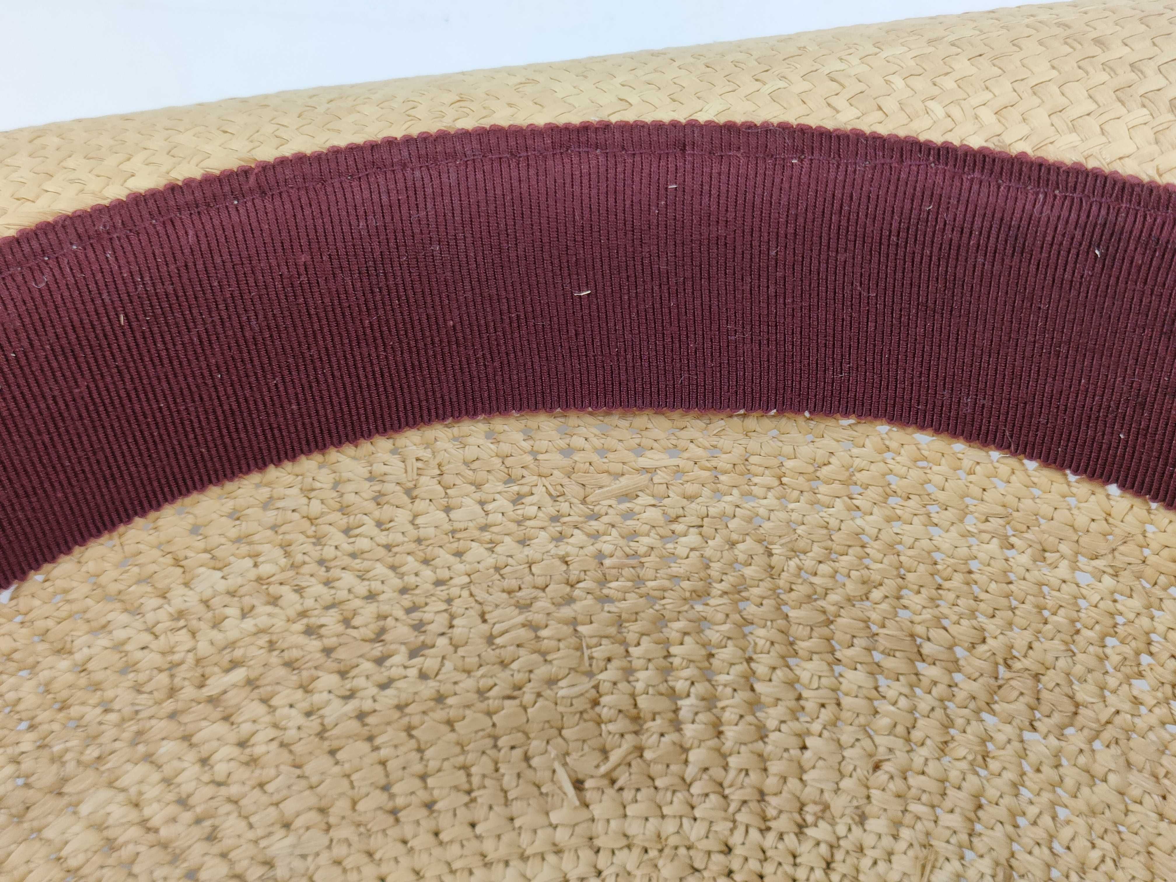 Straw Hat Beige Red 58 Other Accessories — view 14