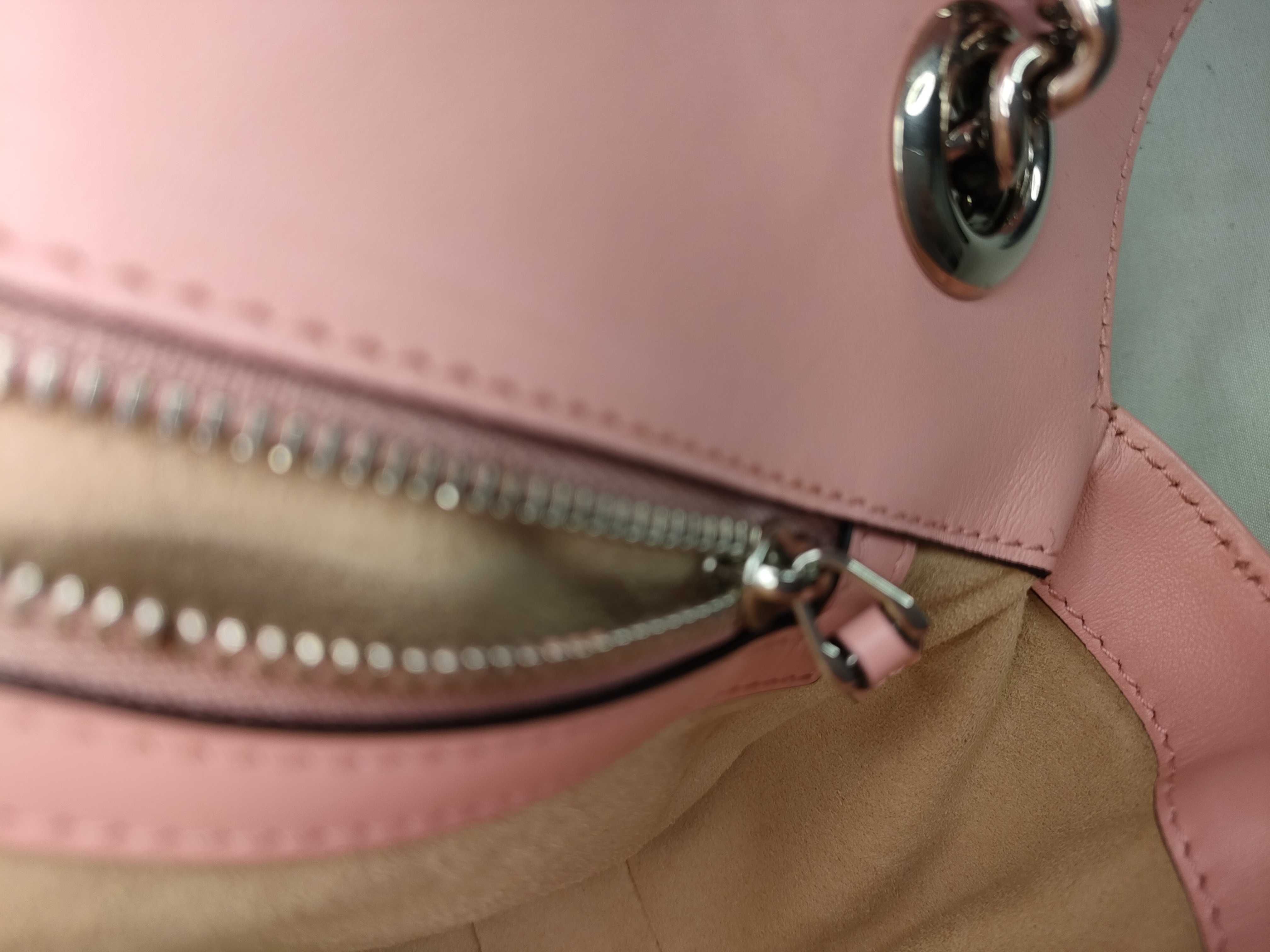 KR-GG Marmont Leather Chain Shoulder Bag Pink 443497 - Grade B Shoulder Bag — view 9