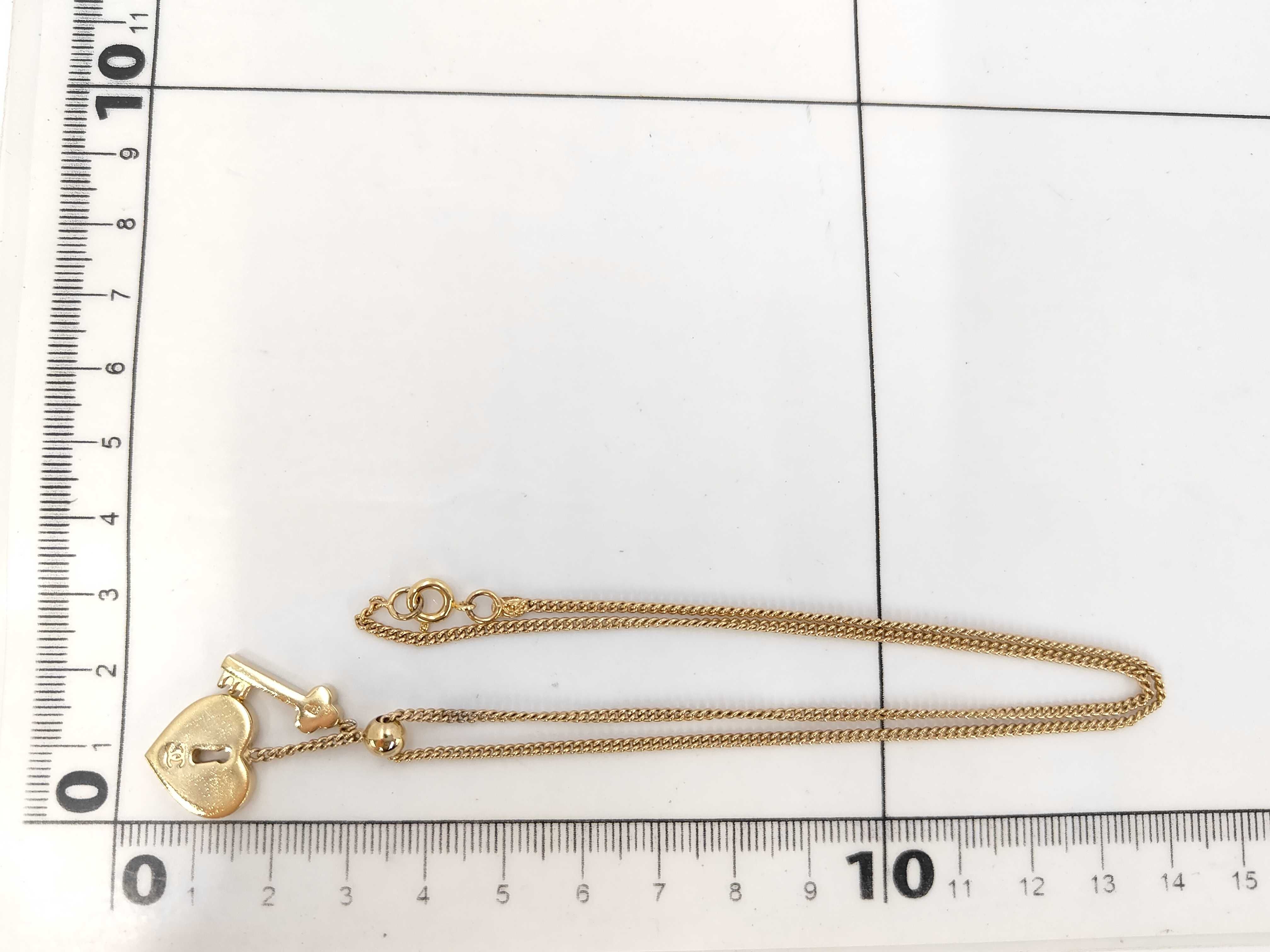 Heart Lock Necklace (with comments) 02P Necklace — view 6