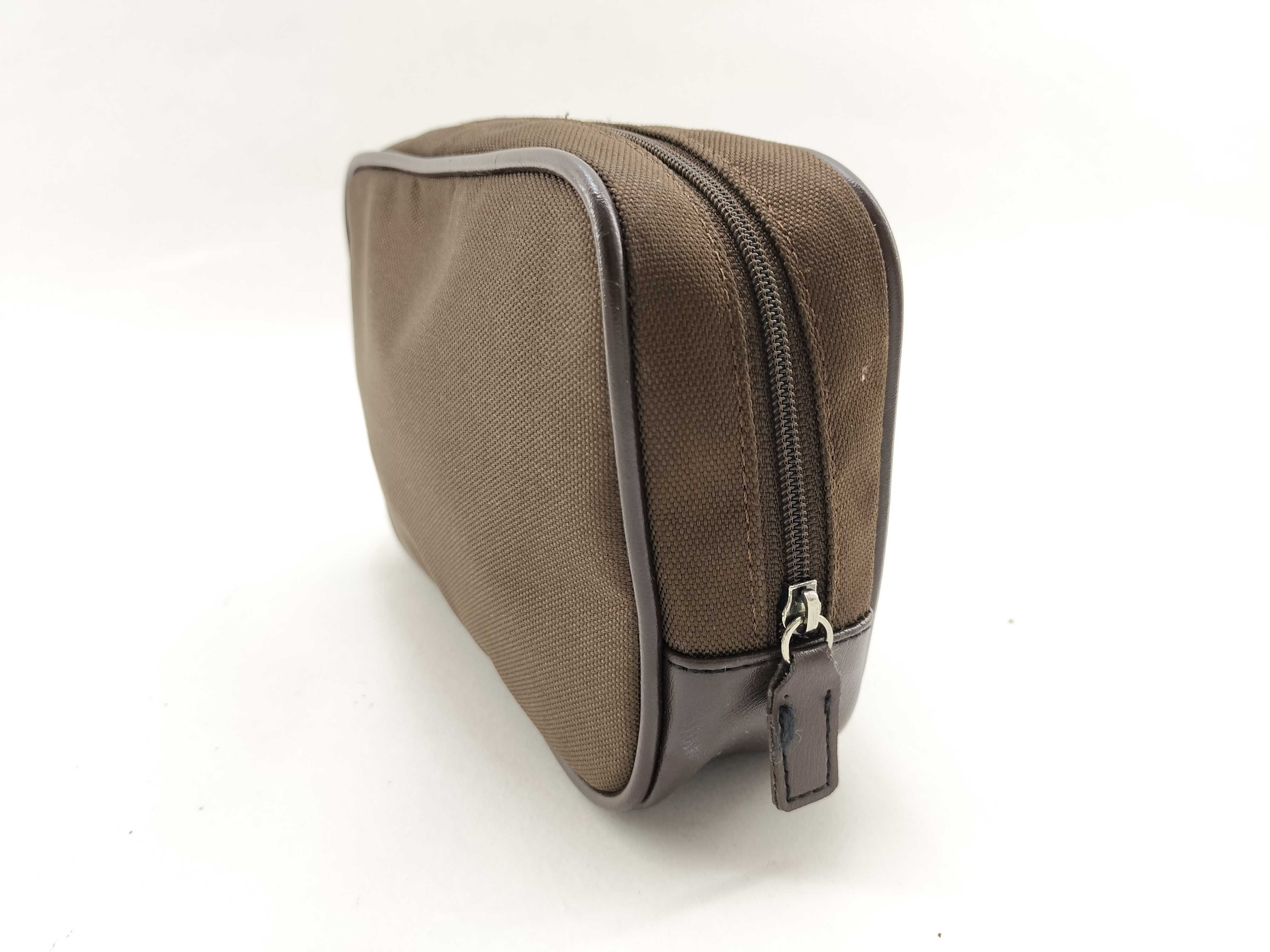 Nylon Pouch, Brown — view 3