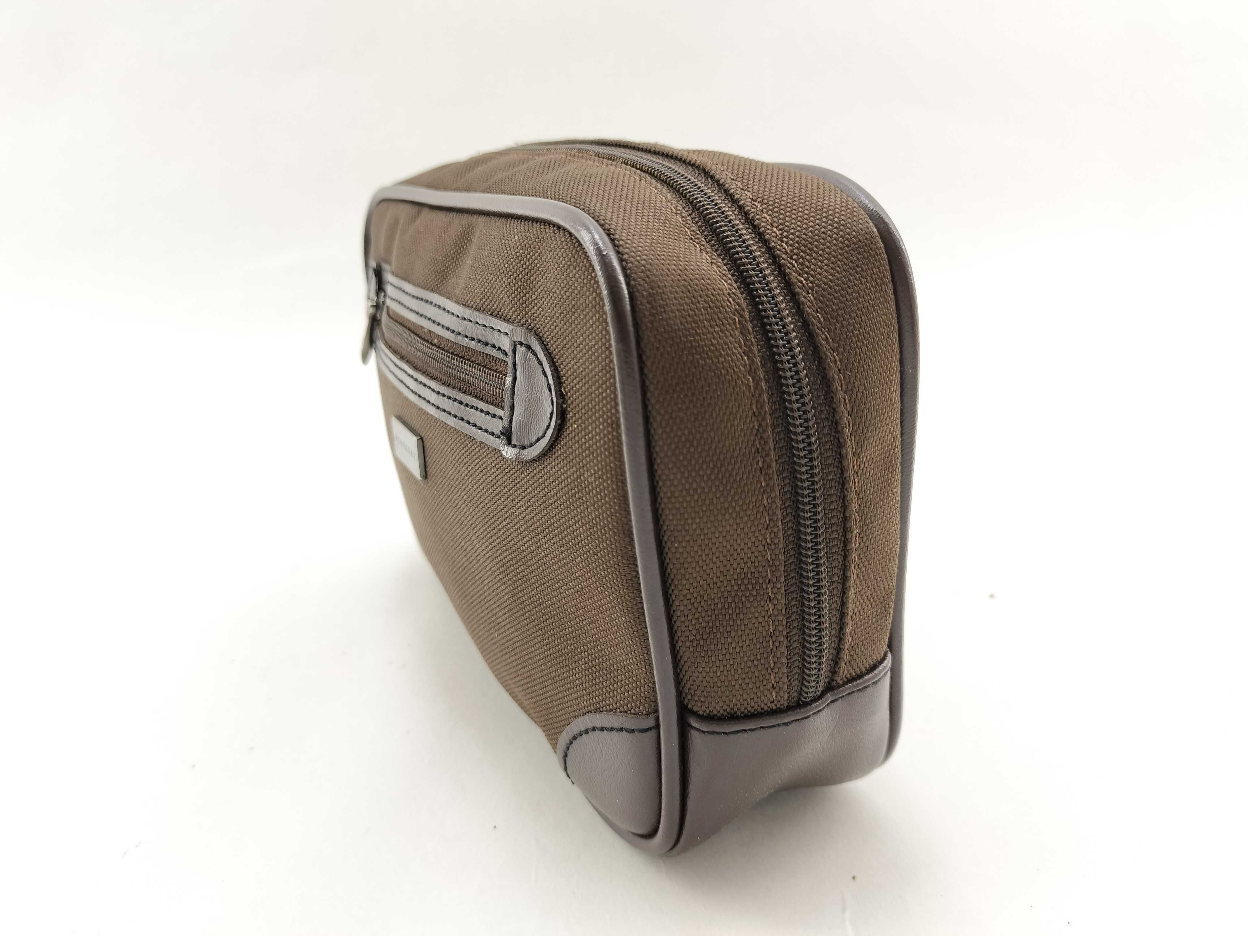 Nylon Pouch, Brown — view 6