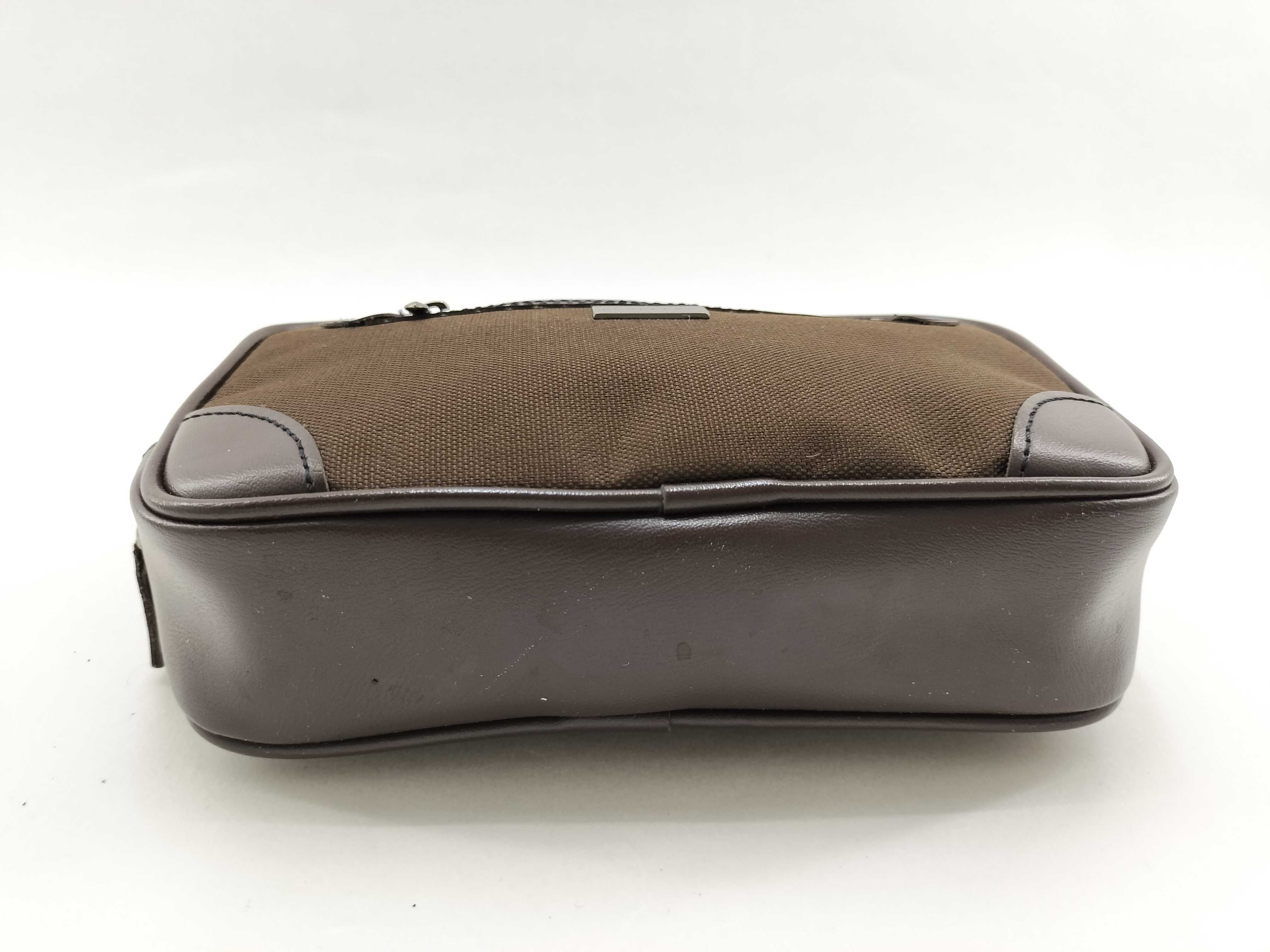 Nylon Pouch, Brown — view 7