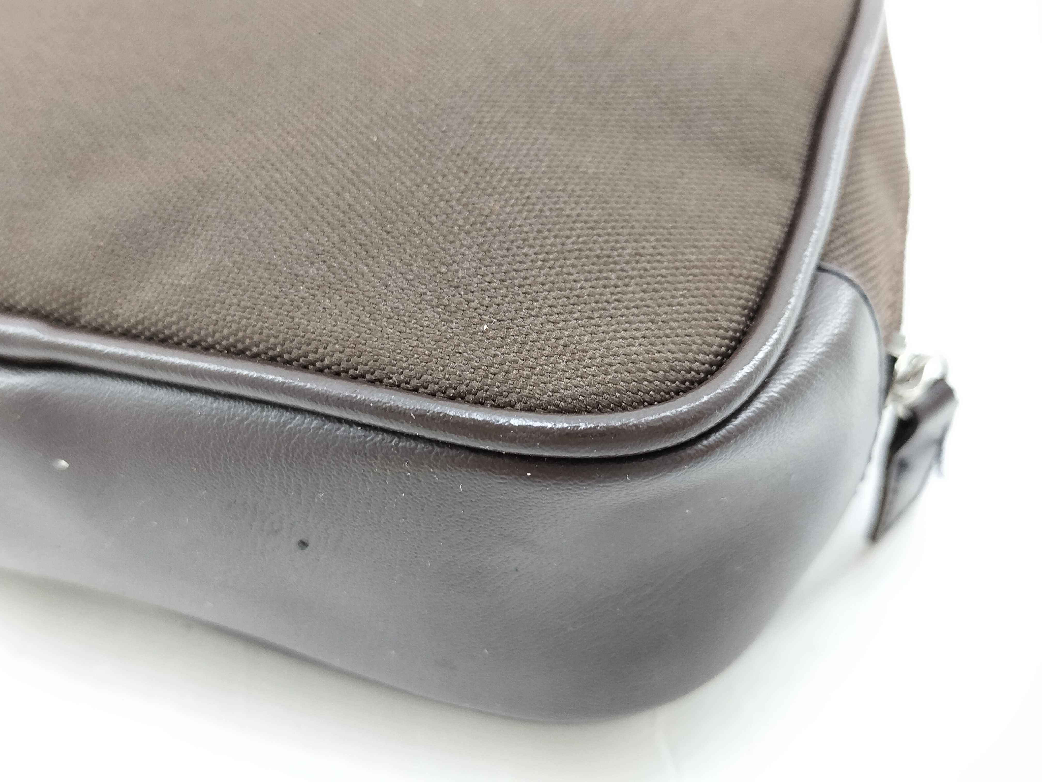 Nylon Pouch, Brown — view 9