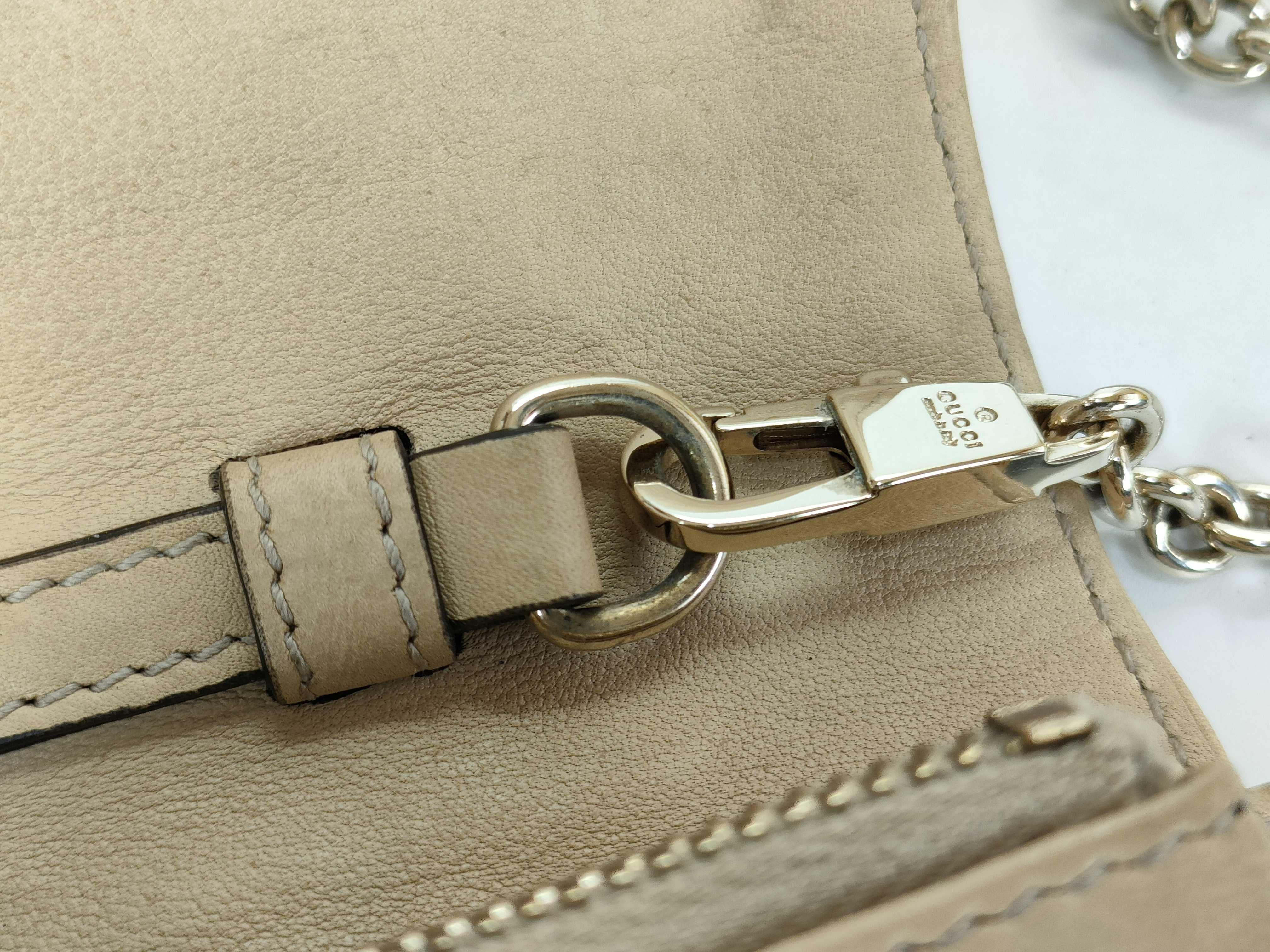 Jackie Gucci Calfskin New Jackie Shoulder Bag — view 5