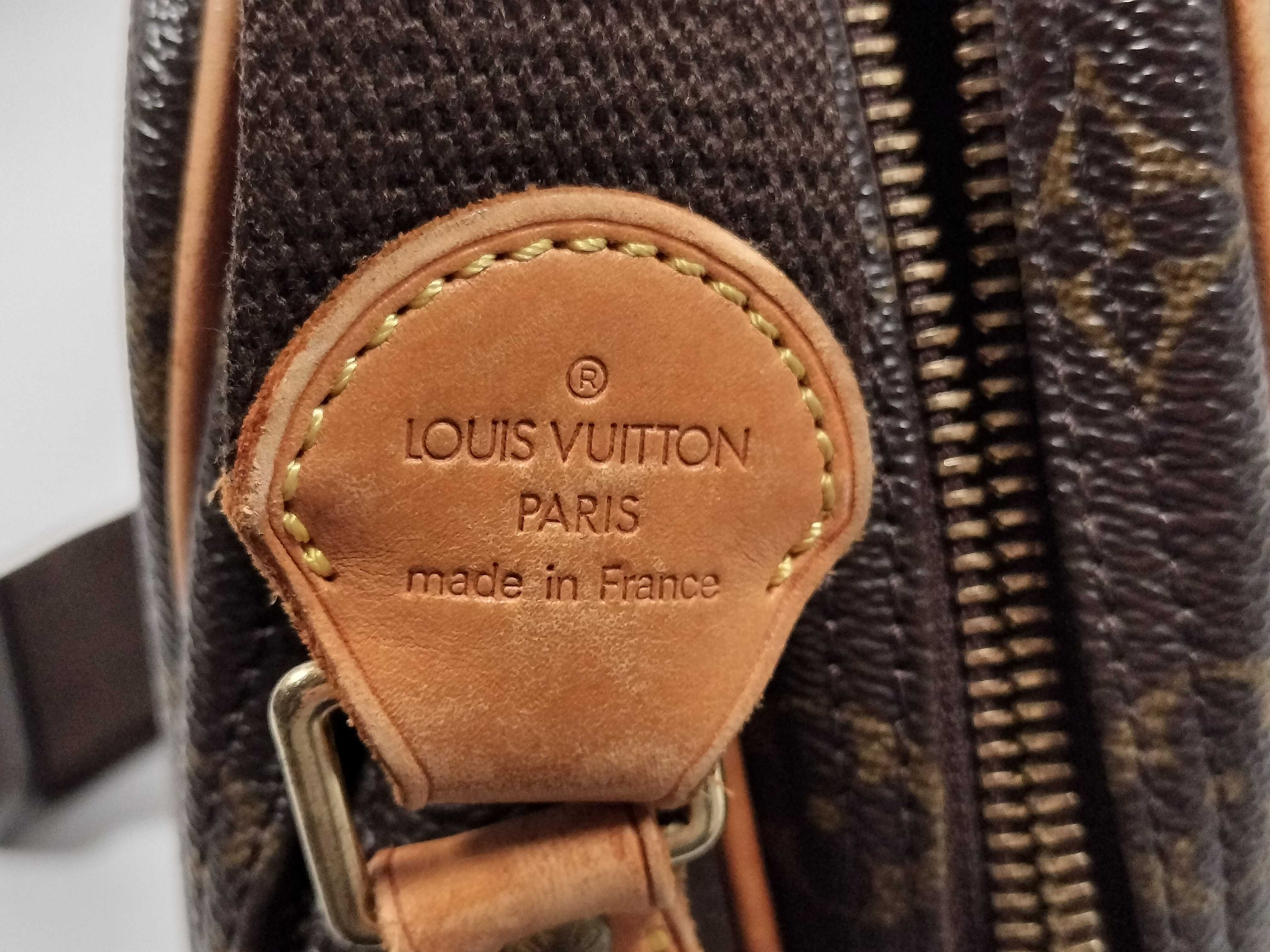 Monogram Louis Vuitton Brown Monogram M45254 Reporter PM Shoulder Bag — view 15