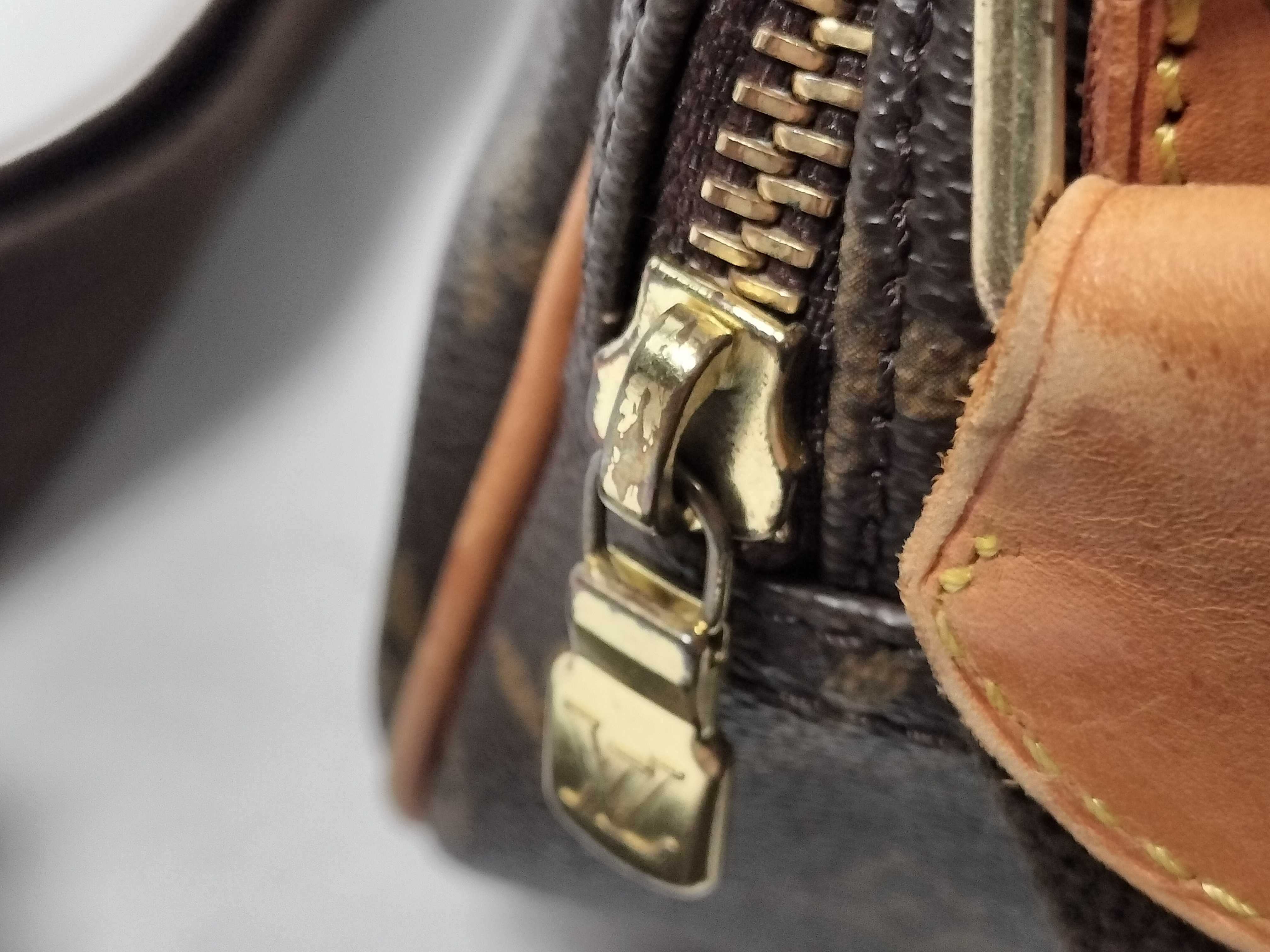 Monogram Louis Vuitton Brown Monogram M45254 Reporter PM Shoulder Bag — view 10