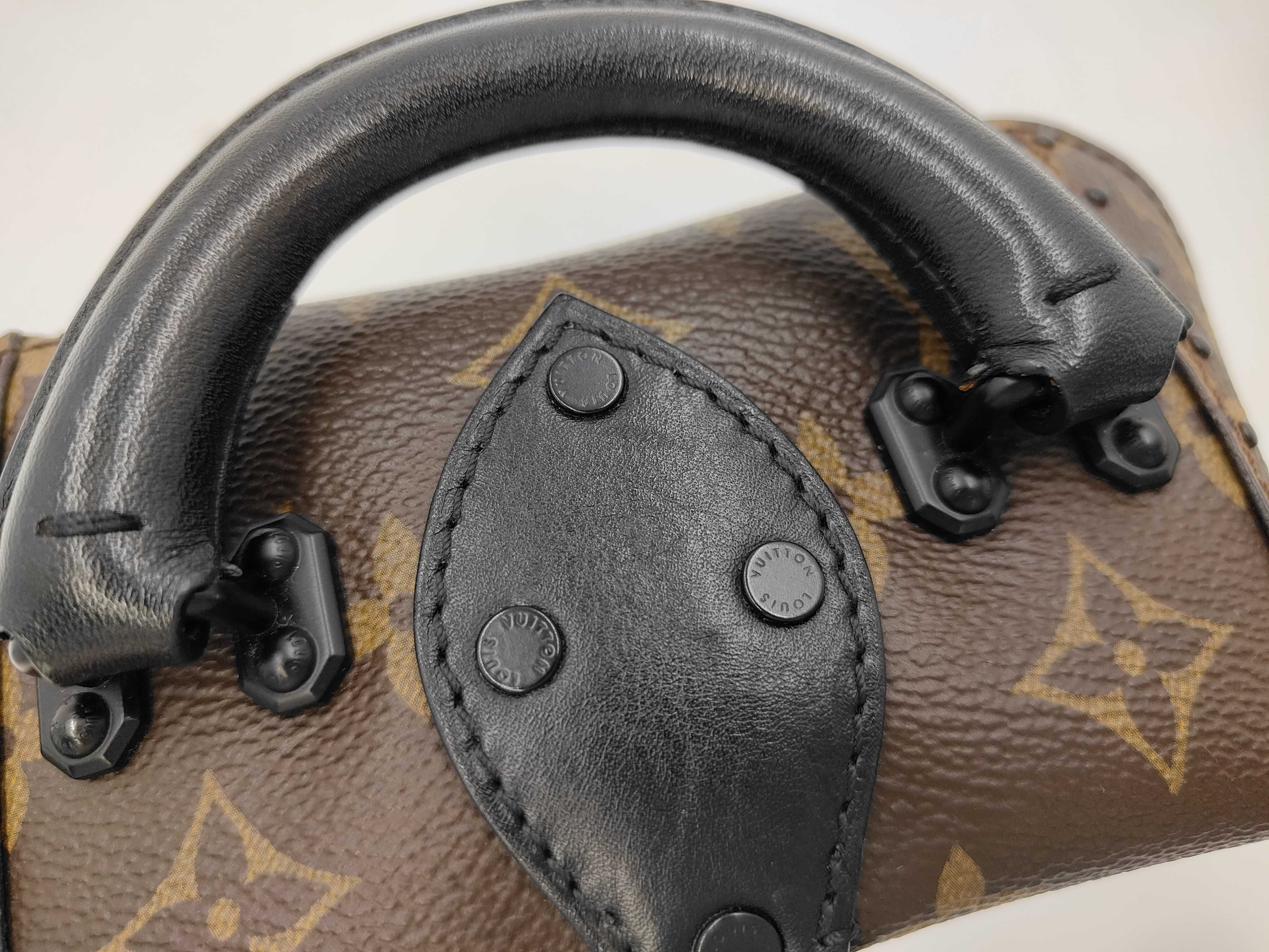 M43001 Monogram Leopard Camera Box Shoulder Bag Handbag — view 12