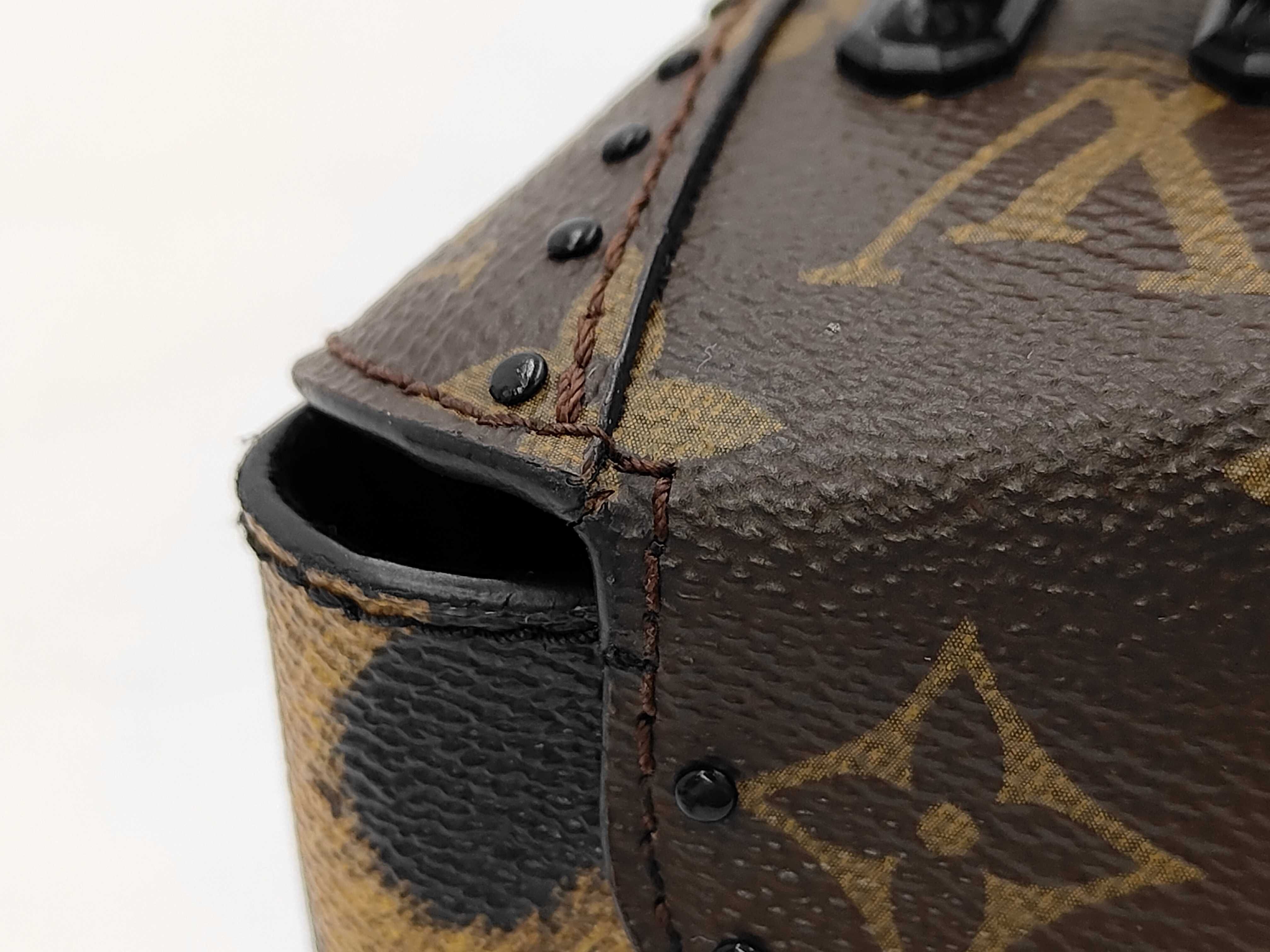 M43001 Monogram Leopard Camera Box Shoulder Bag Handbag — view 13