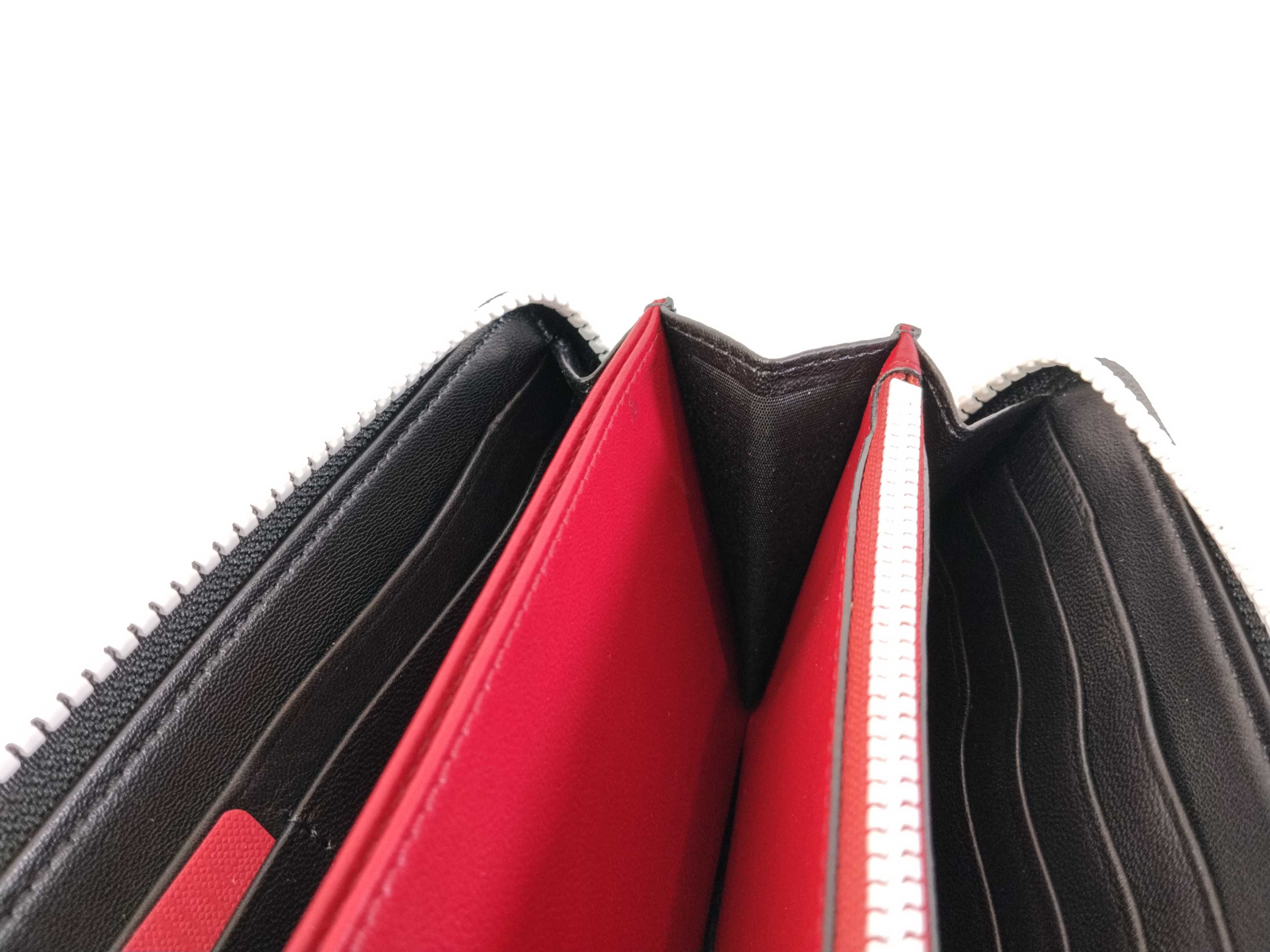 Rockstud Spike Long Wallet, Black — view 9
