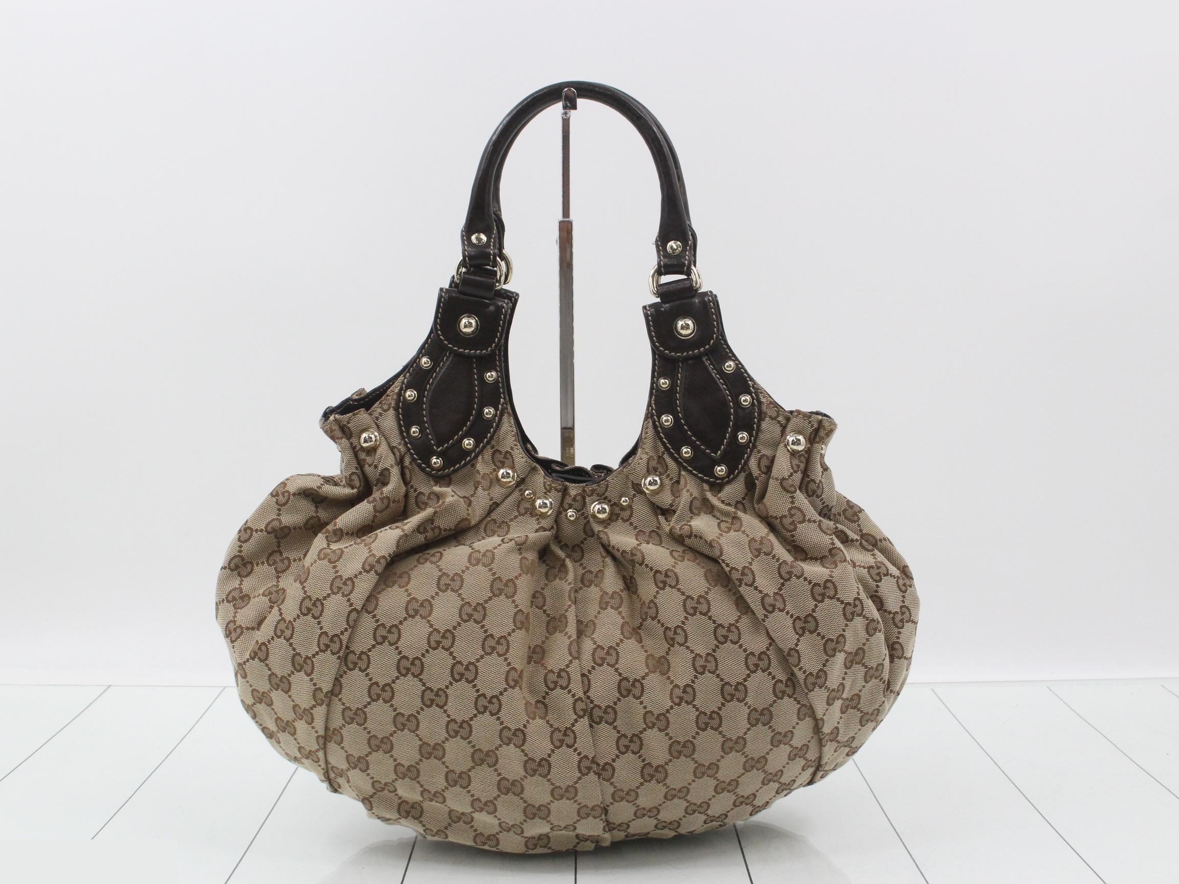 GG Canvas (Bag) - Handbag with Studs — view 2