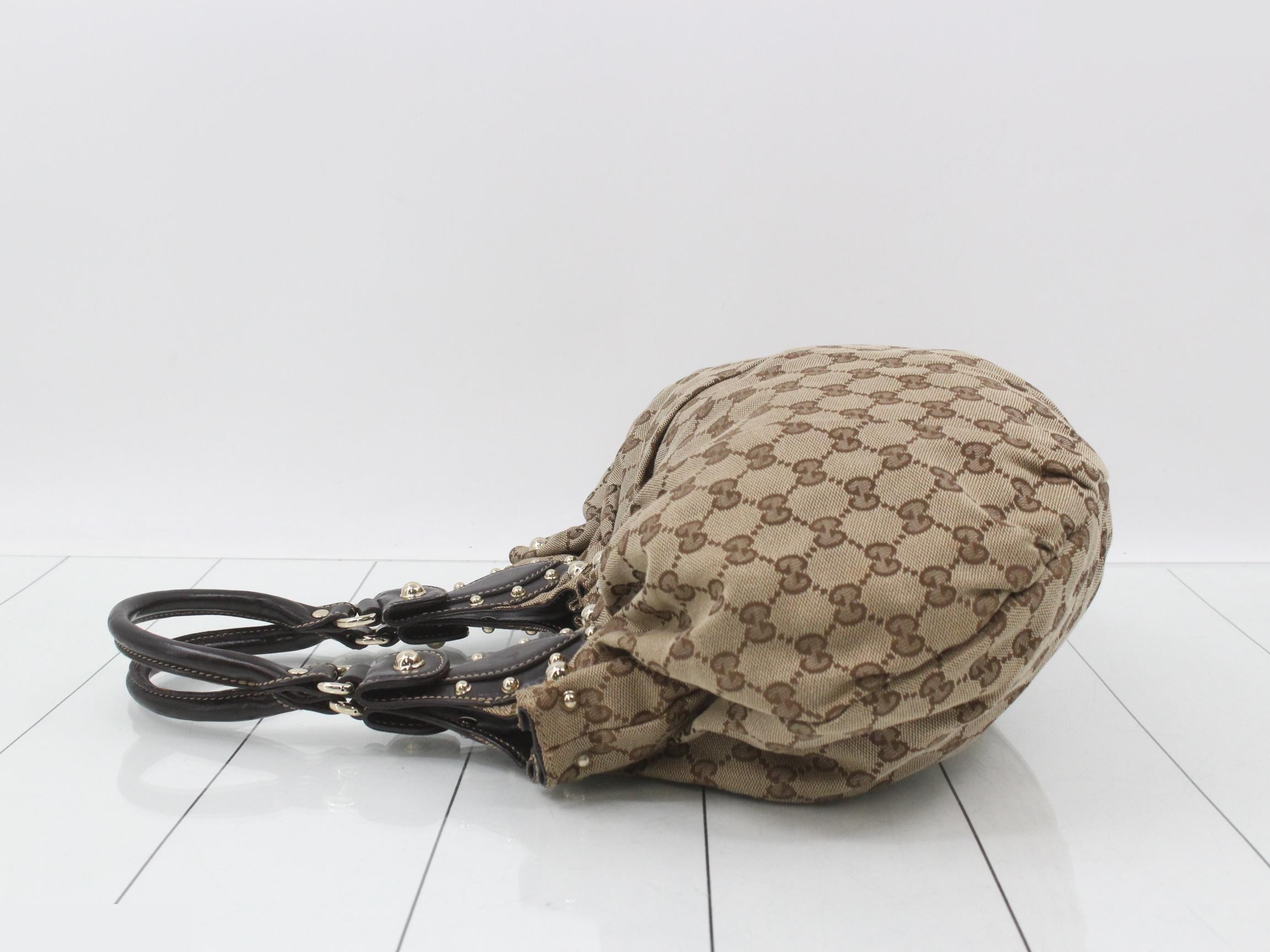 GG Canvas (Bag) - Handbag with Studs — view 4