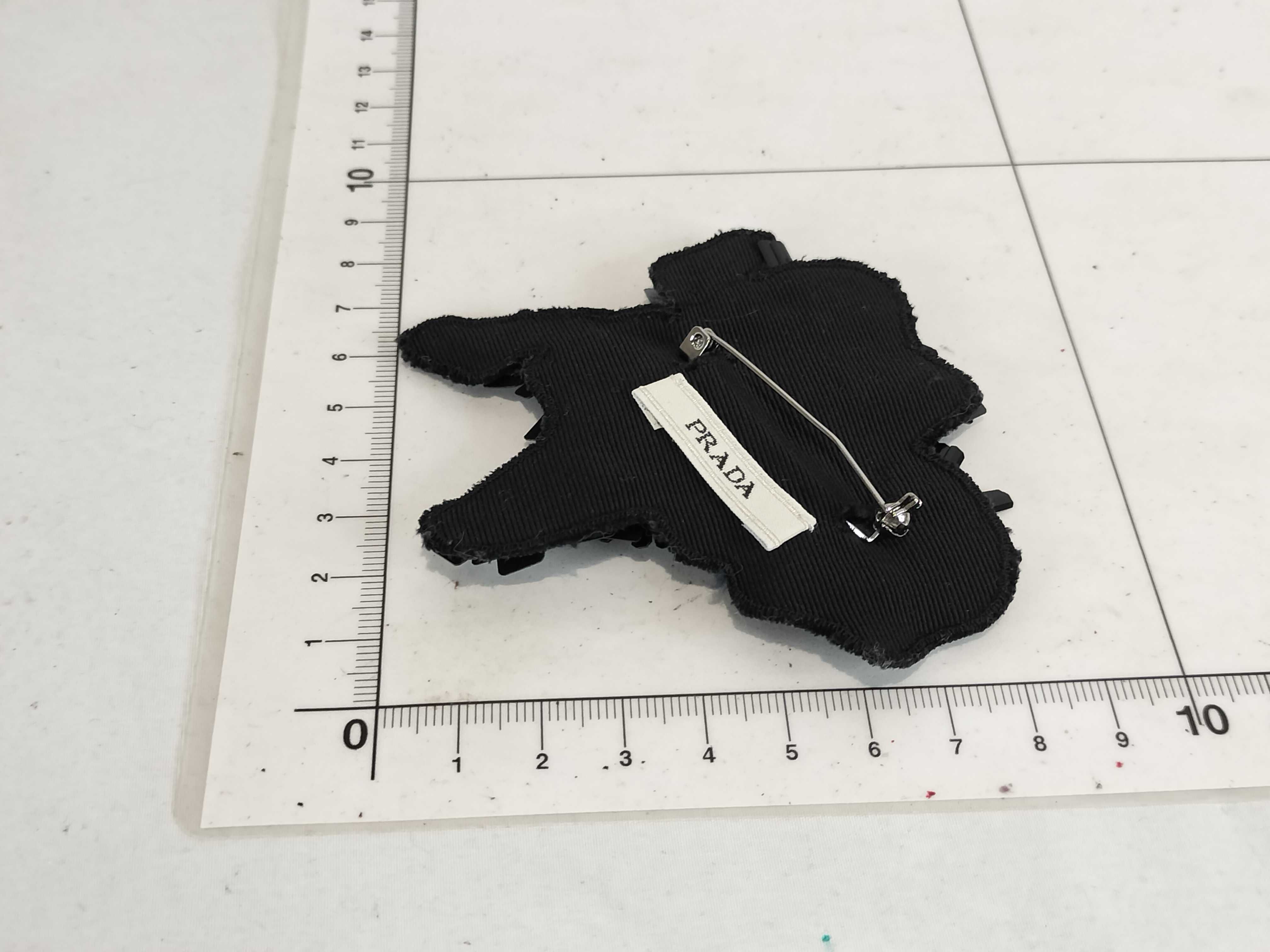 Beaded Brooch Black Other Accessories — view 4