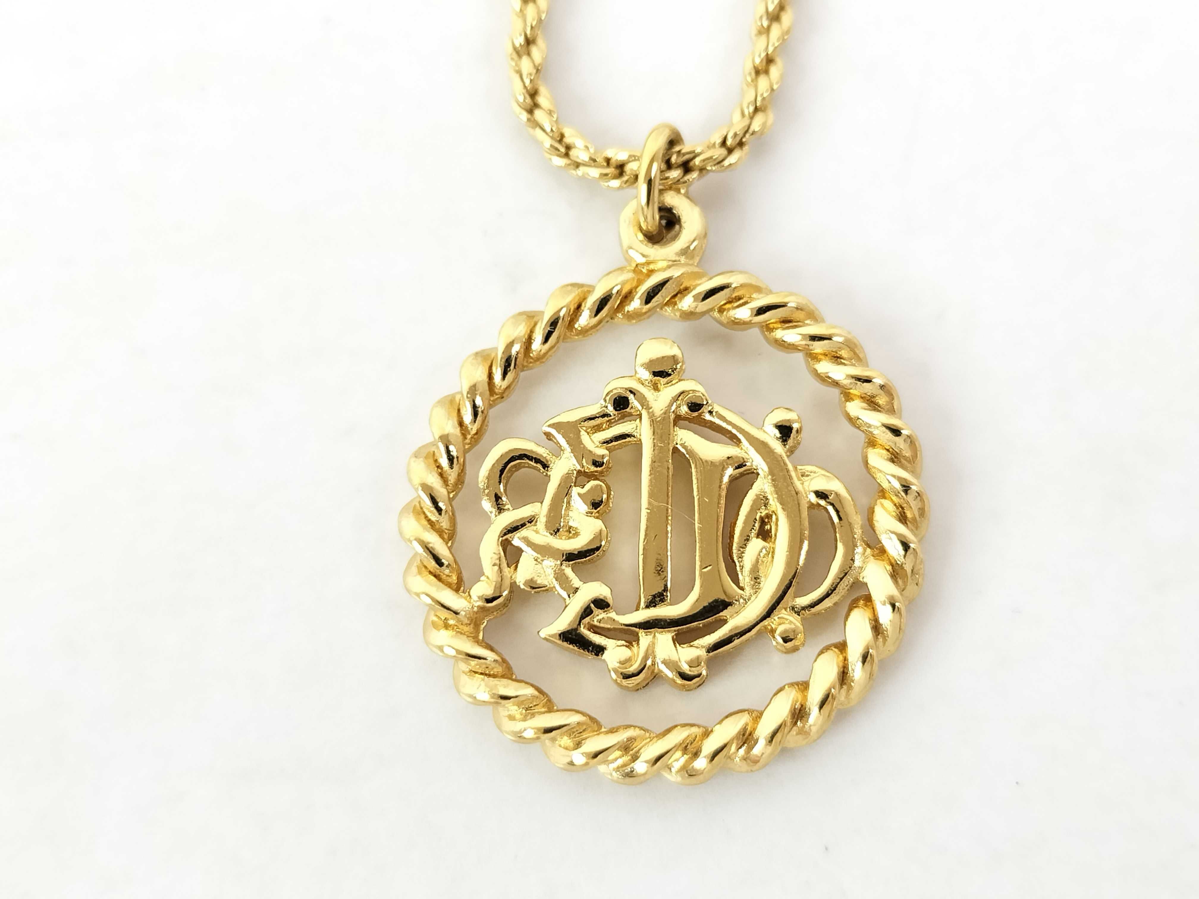 Gold Logo Necklace — view 5