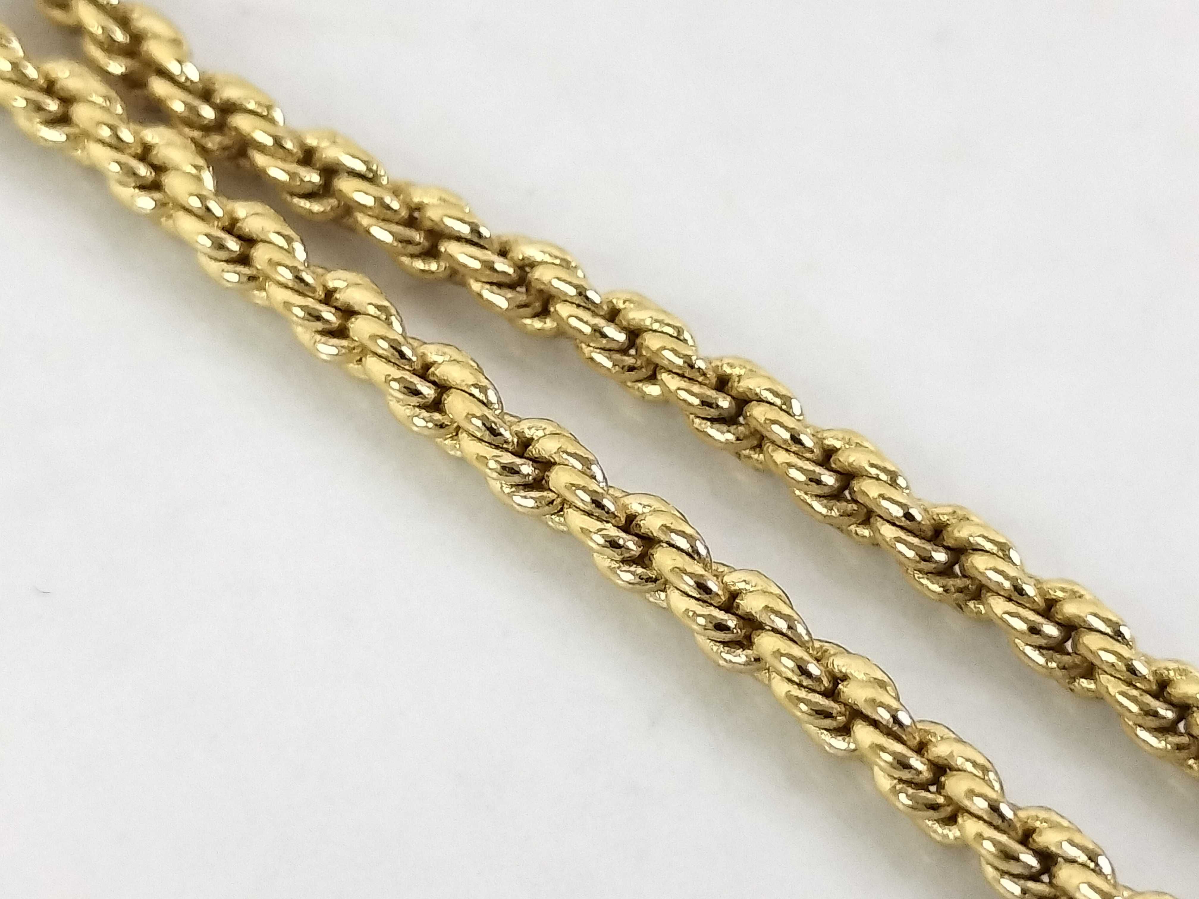 Gold Logo Necklace — view 6