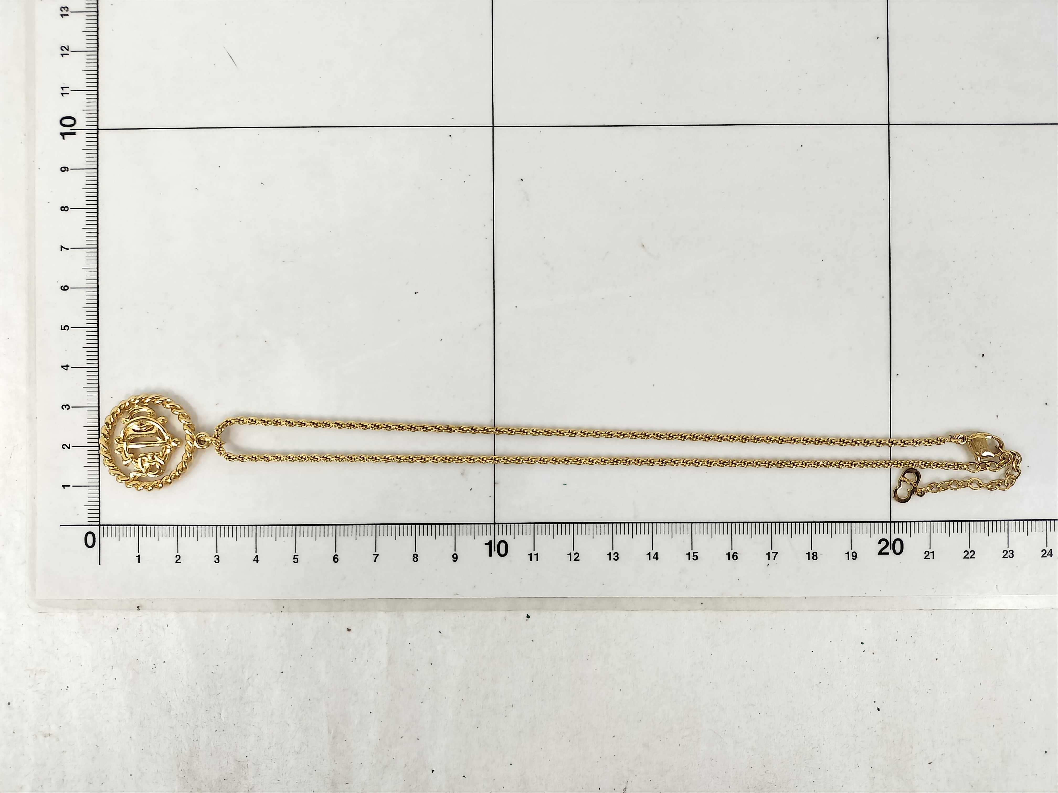 Gold Logo Necklace — view 10