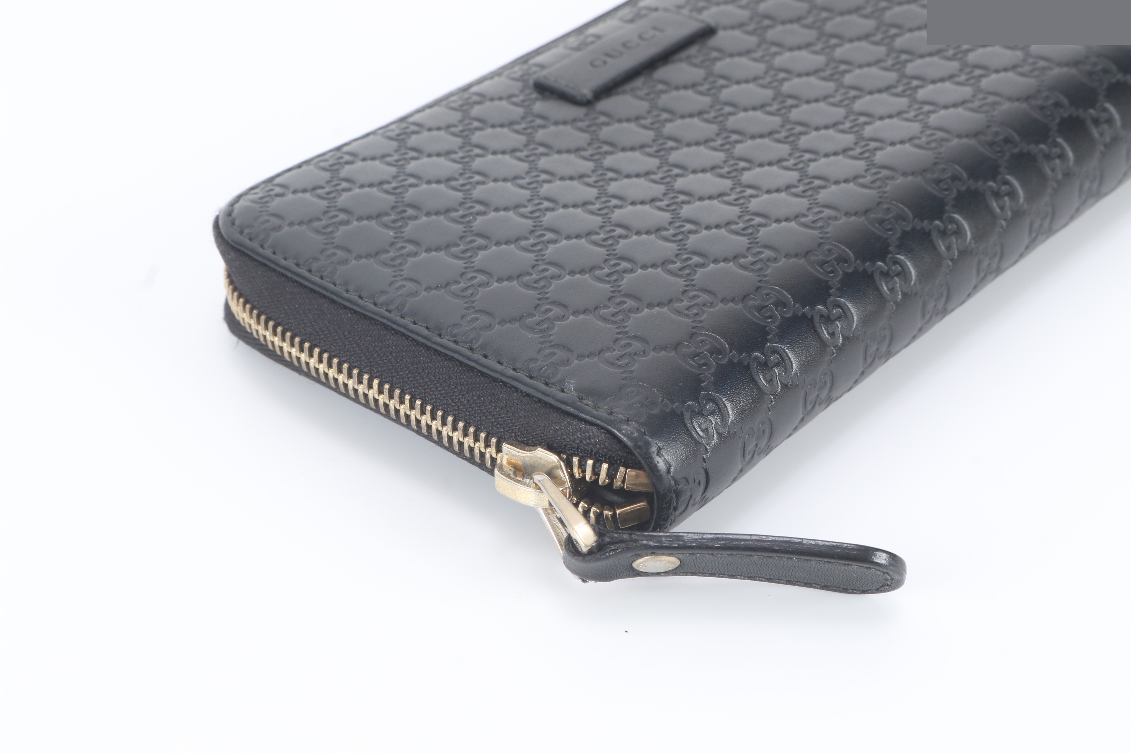 Micro Guccissima 4493191 Leather Long Wallet — view 5