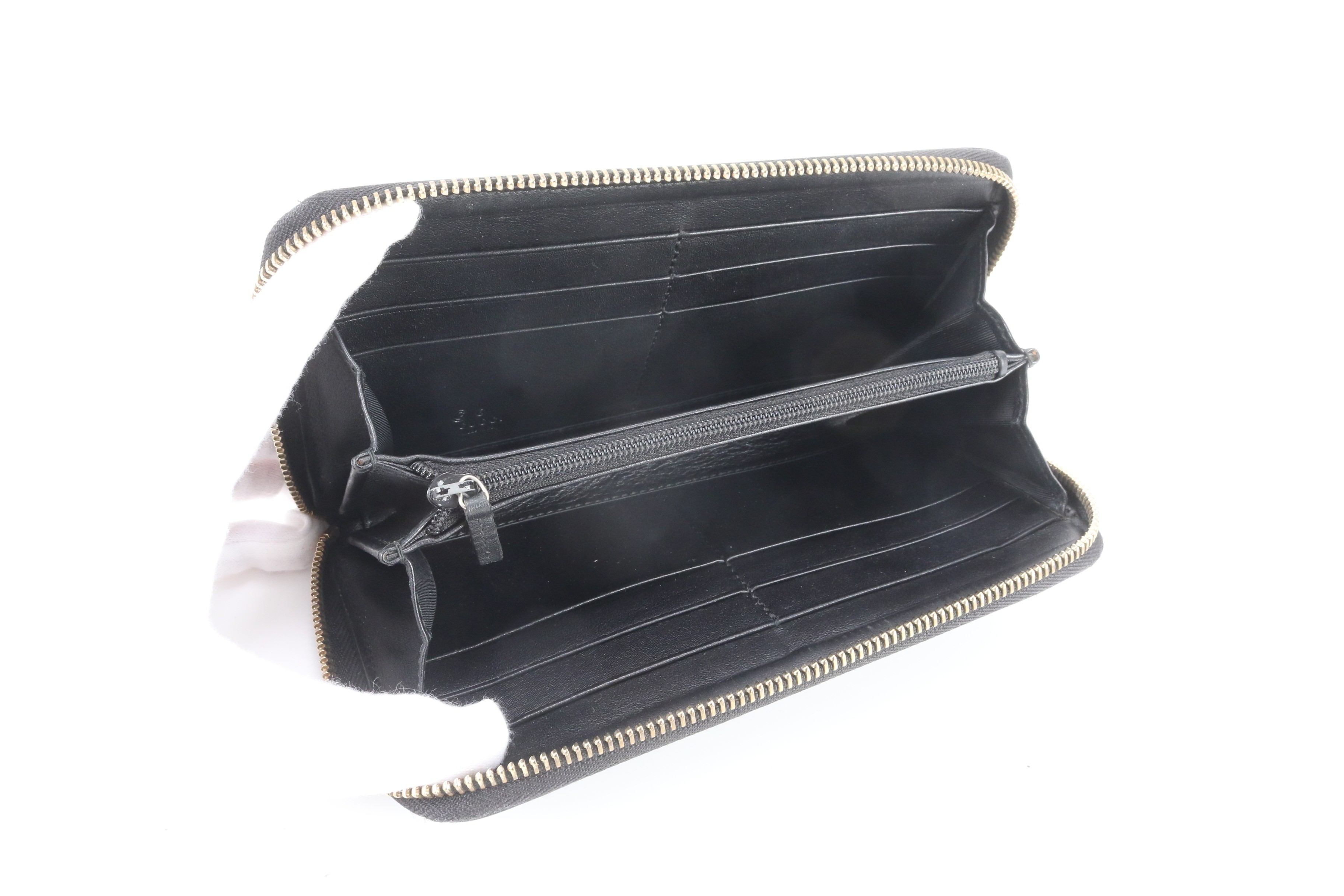 Micro Guccissima 4493191 Leather Long Wallet — view 6