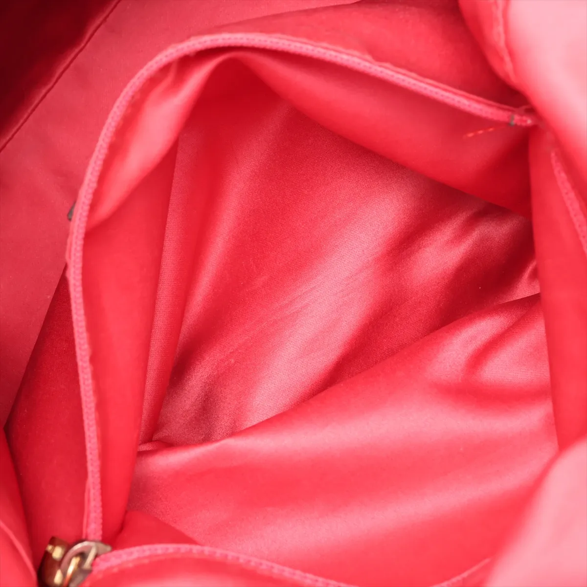 Big Mamma 8BR638 Coated Leather Chain Shoulder Bag, Pink — view 8