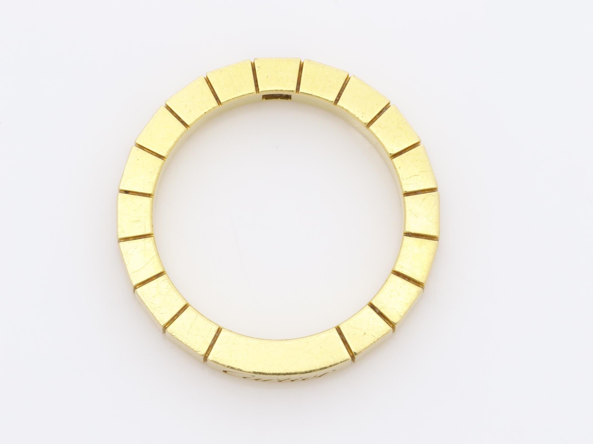750YG Lanieres Diamond Ring, 5.50g, #49, C1 — view 5
