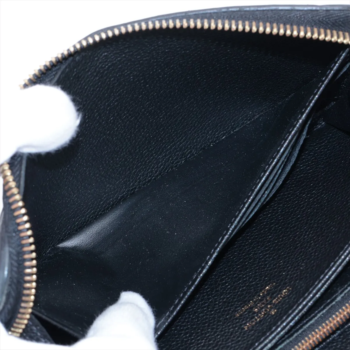 Empreinte Zippy Wallet M61864 SP4116 Noir Round Zip Wallet — view 4