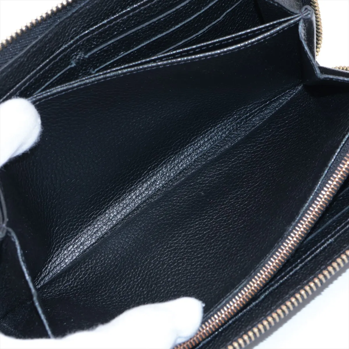 Empreinte Zippy Wallet M61864 SP4116 Noir Round Zip Wallet — view 7