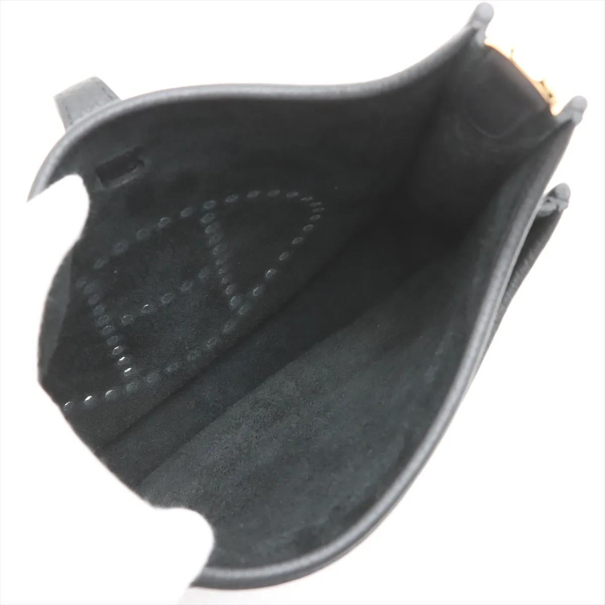 [Individually wrapped] Hermes Evelyn 3 23 Taurillon Clemence Black Gold hardware G:2026 — view 6