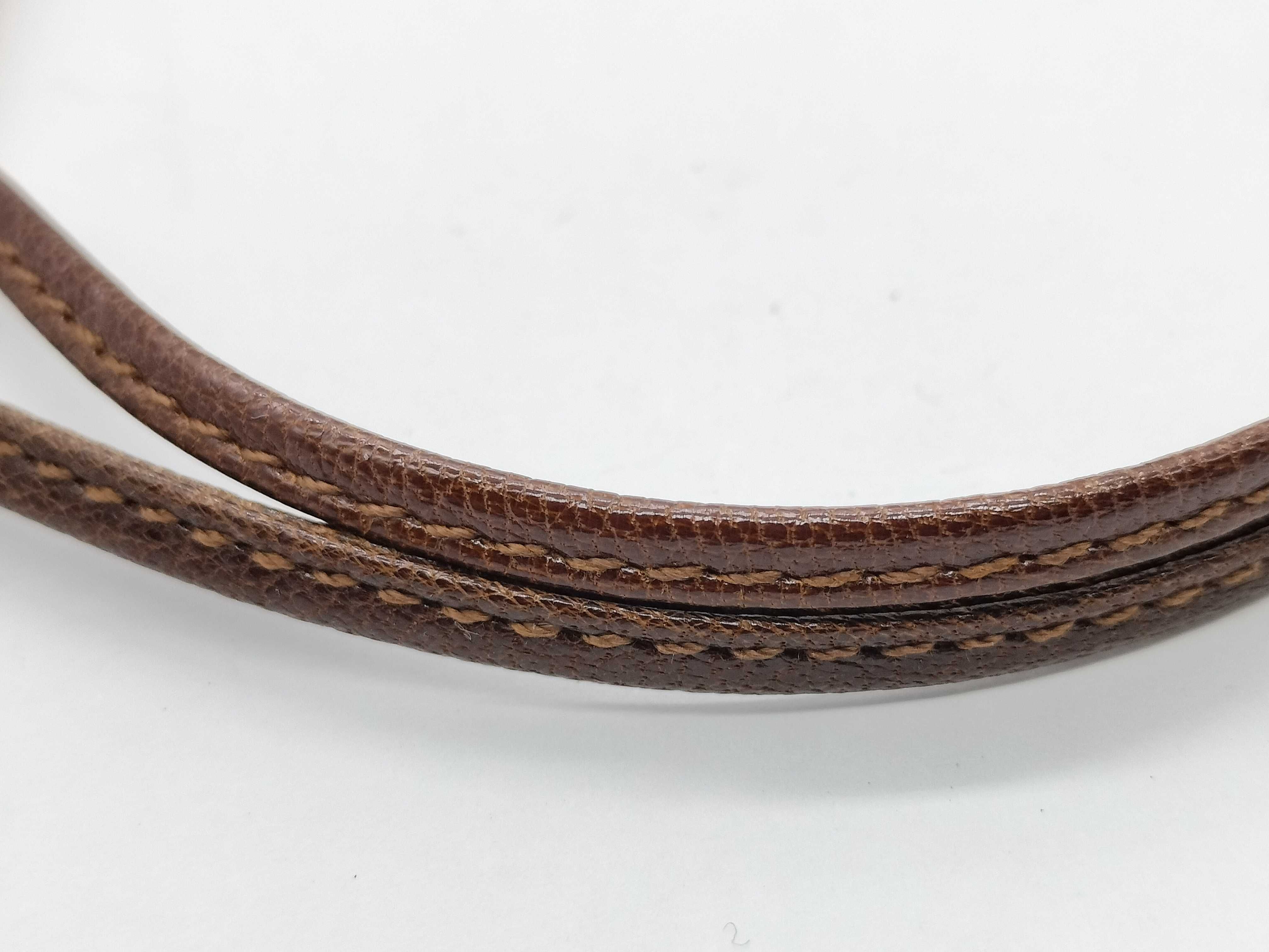 Leather Enamel Necklace — view 6
