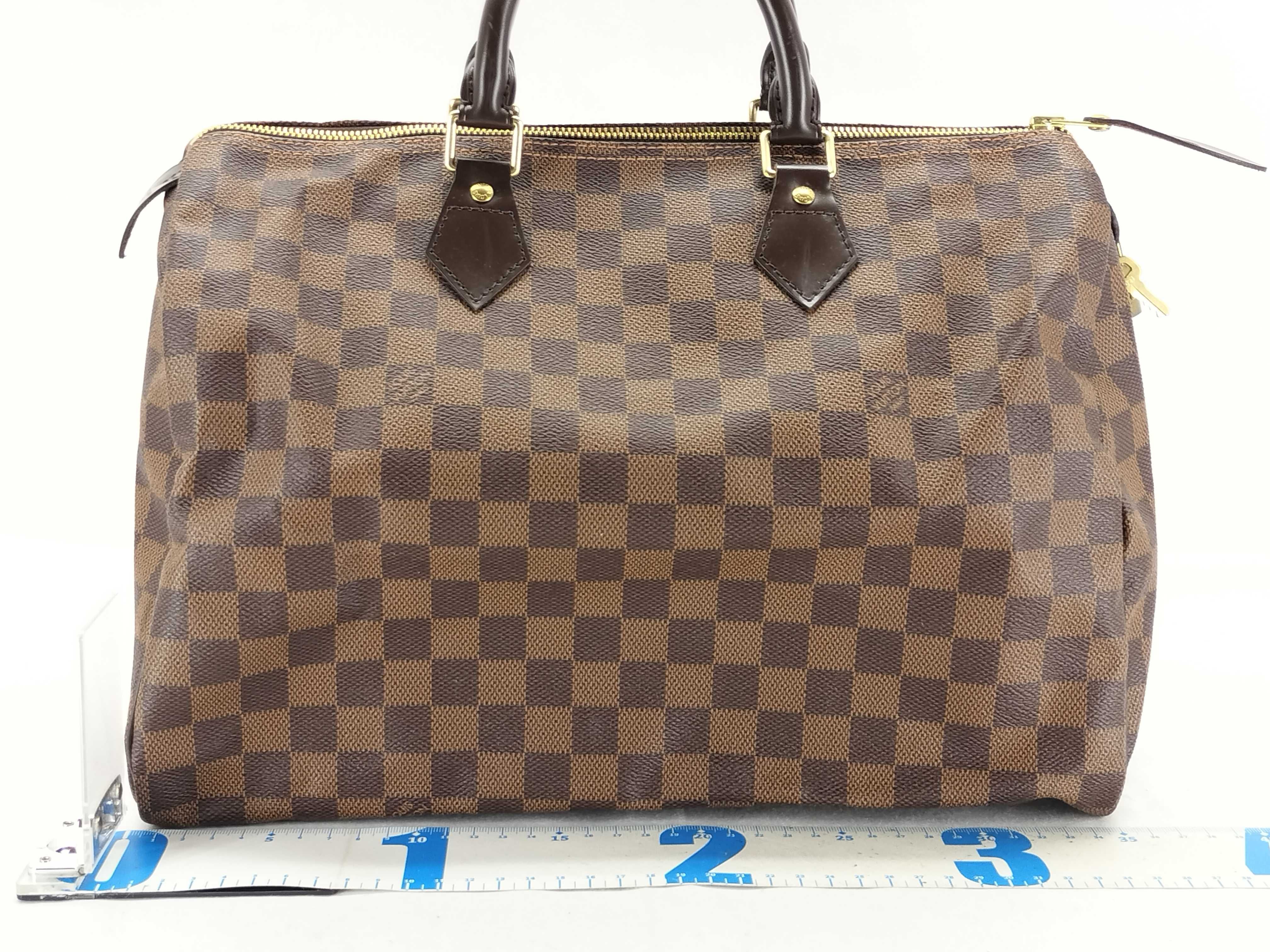 Damier SG- Damier Speedy 35 N41523 DU0121 Brown Boston Bag — view 2