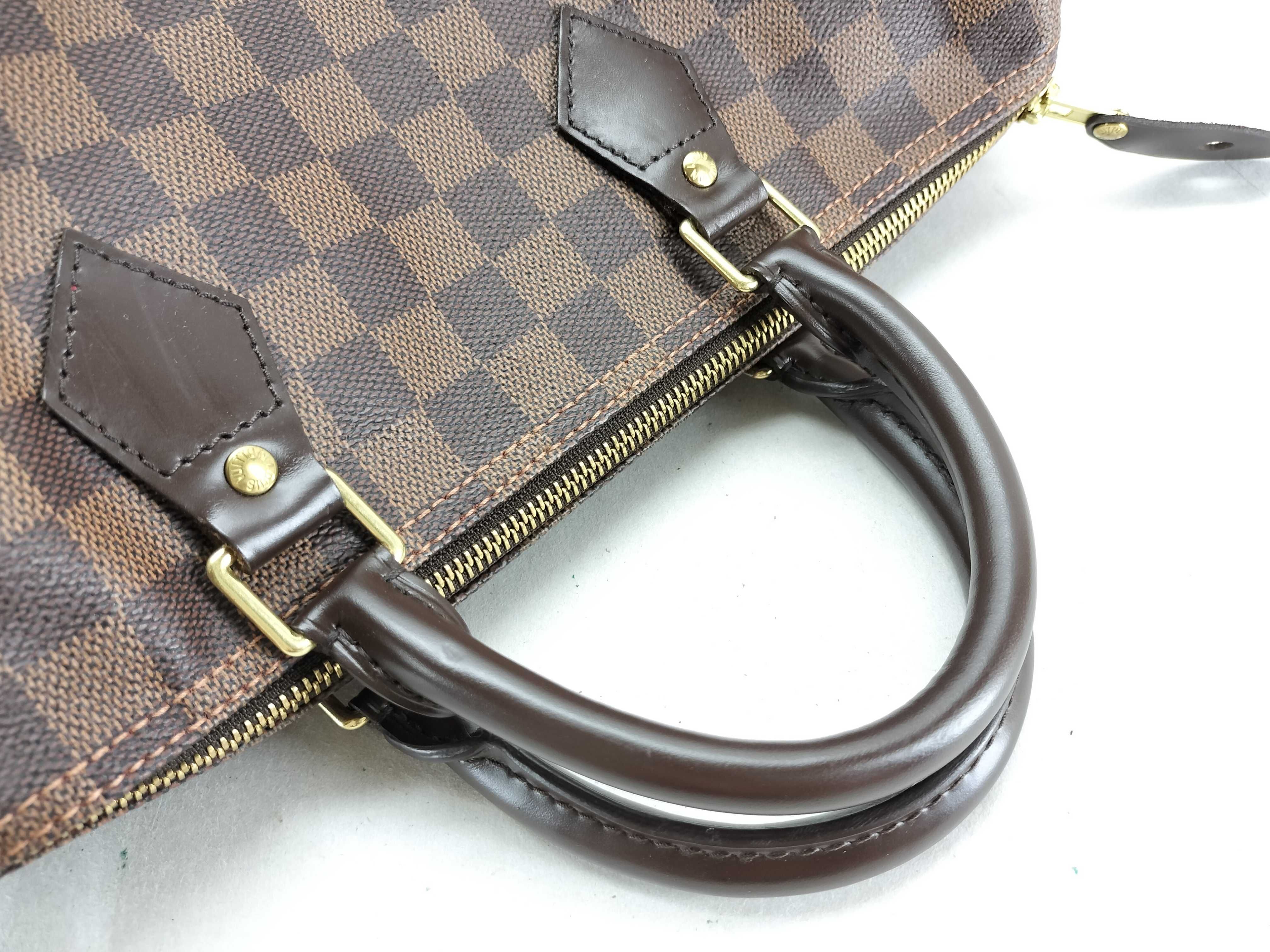 Damier SG- Damier Speedy 35 N41523 DU0121 Brown Boston Bag — view 3