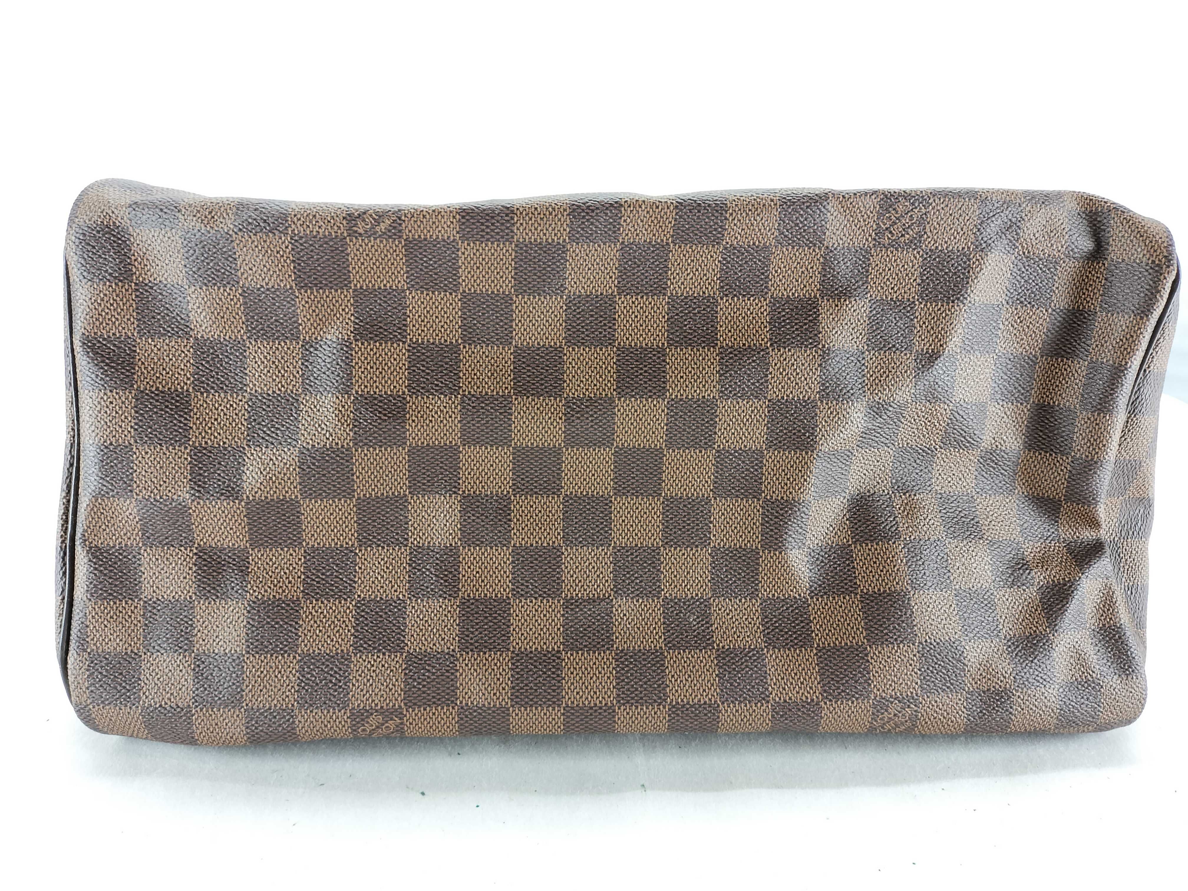 Damier SG- Damier Speedy 35 N41523 DU0121 Brown Boston Bag — view 7