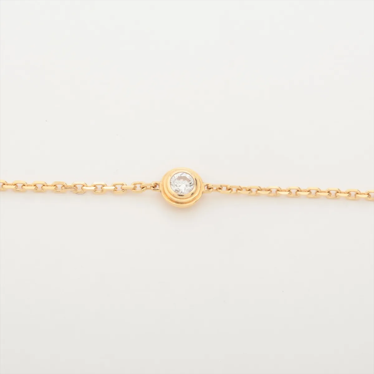 Damour XS Diamond Bracelet 750 (Yellow Gold) 1.5g YHY998 — view 2