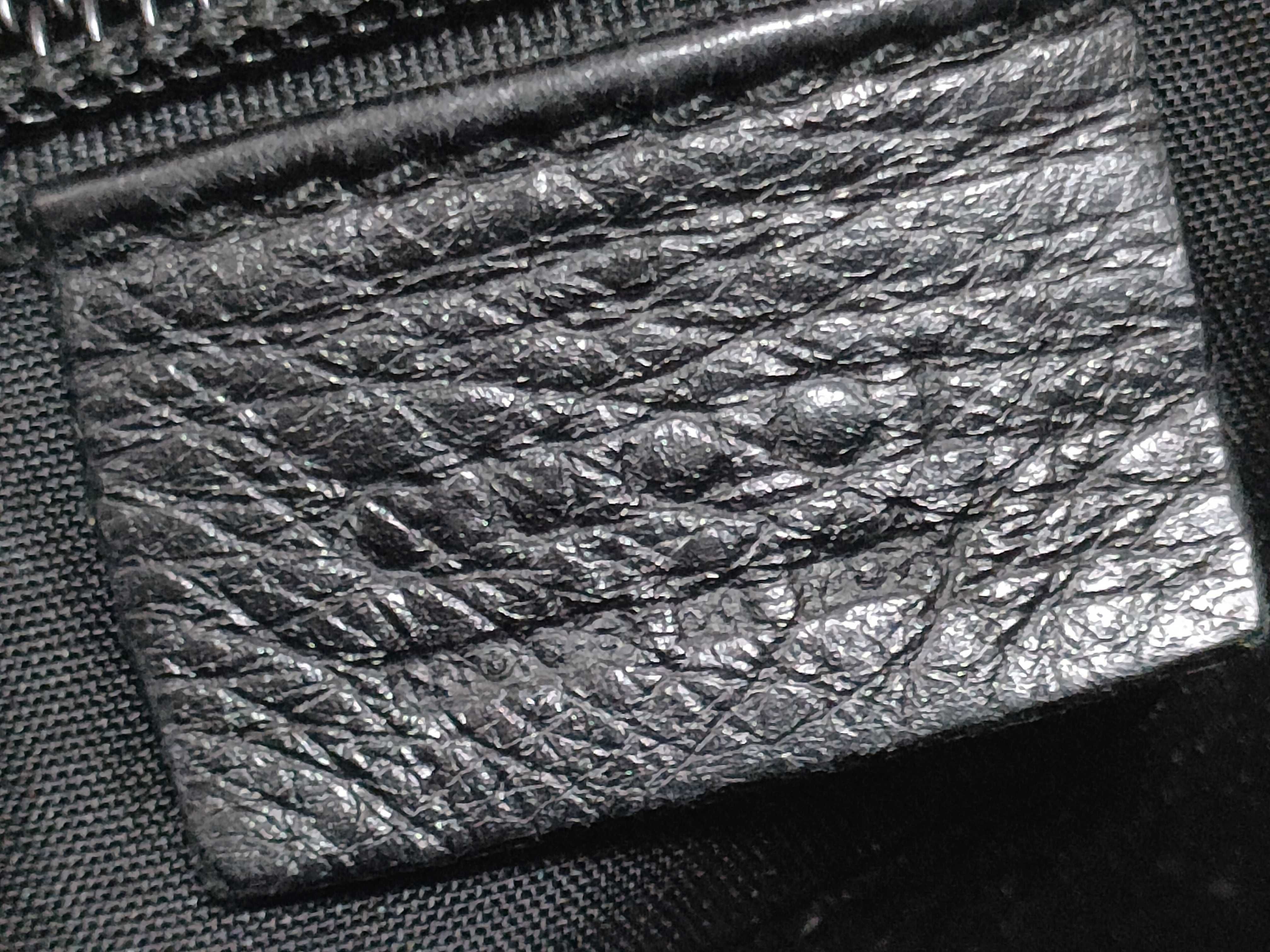 Hysteria Leather Shoulder Bag, Black, Serial Number — view 11
