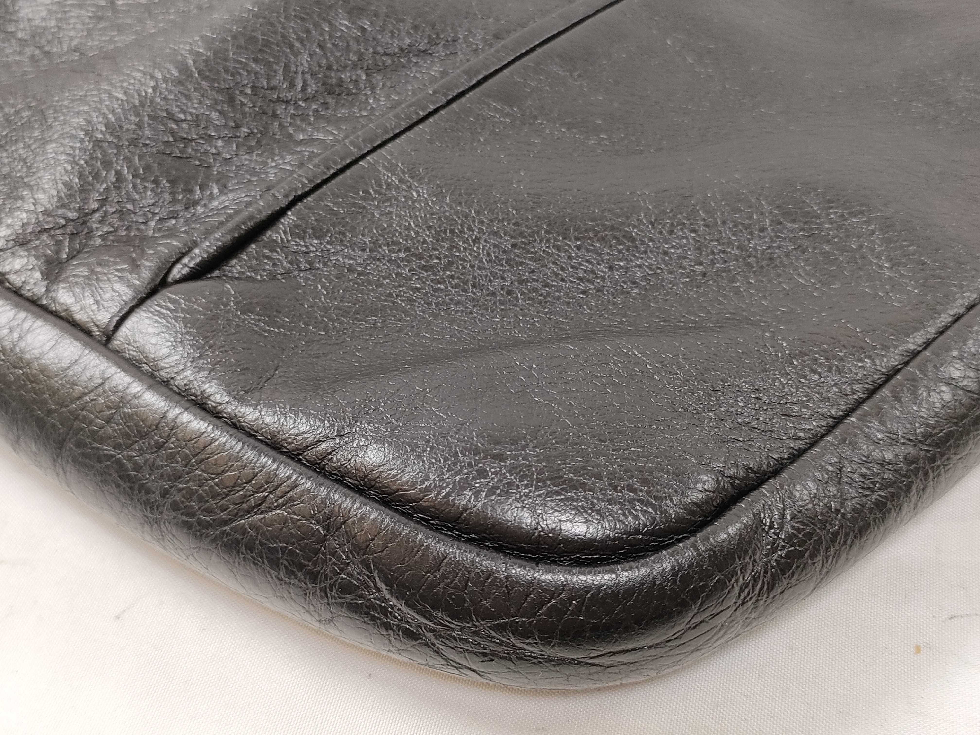 Hysteria Leather Shoulder Bag, Black, Serial Number — view 4