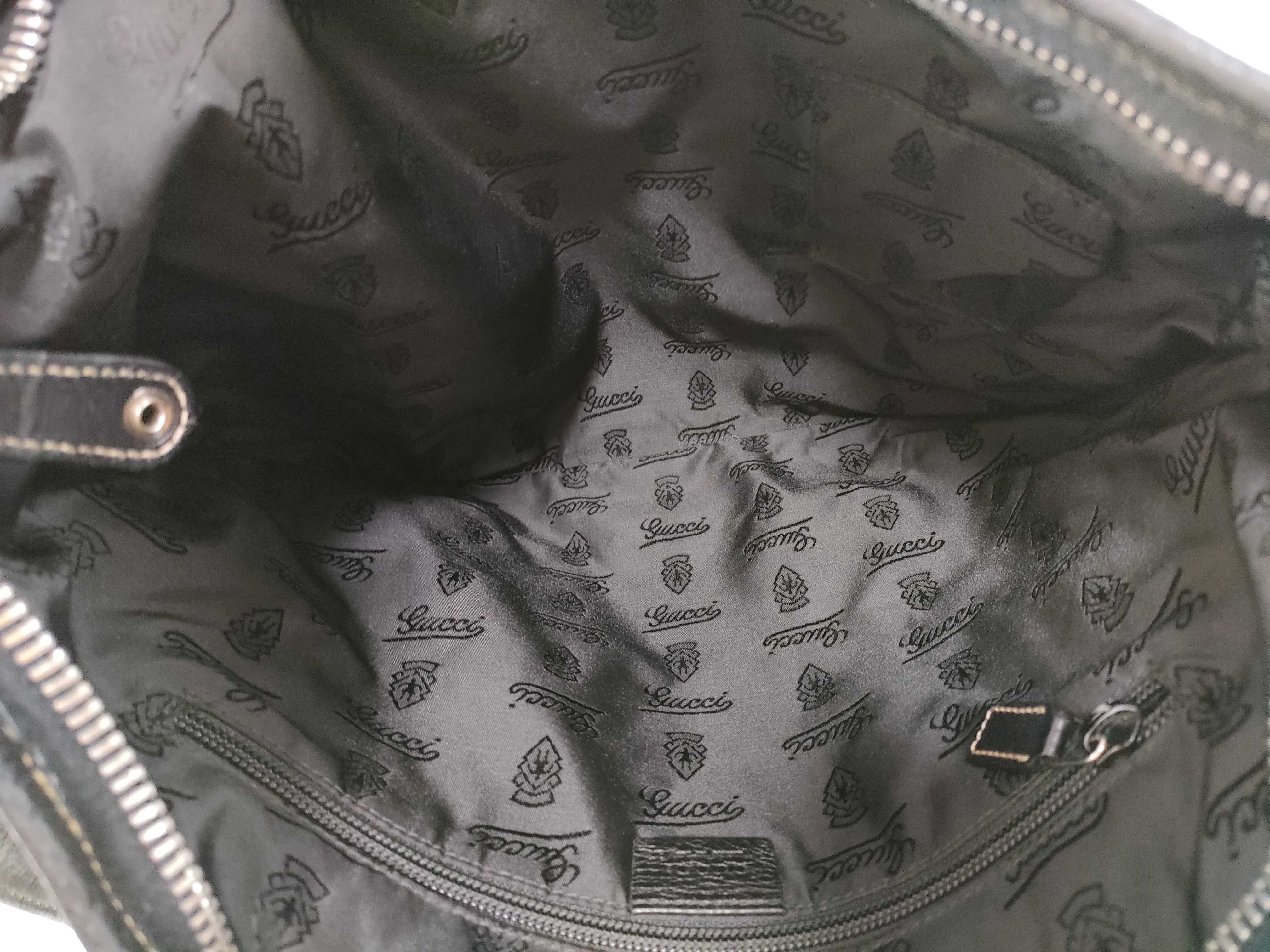 Hysteria Leather Shoulder Bag, Black, Serial Number — view 9