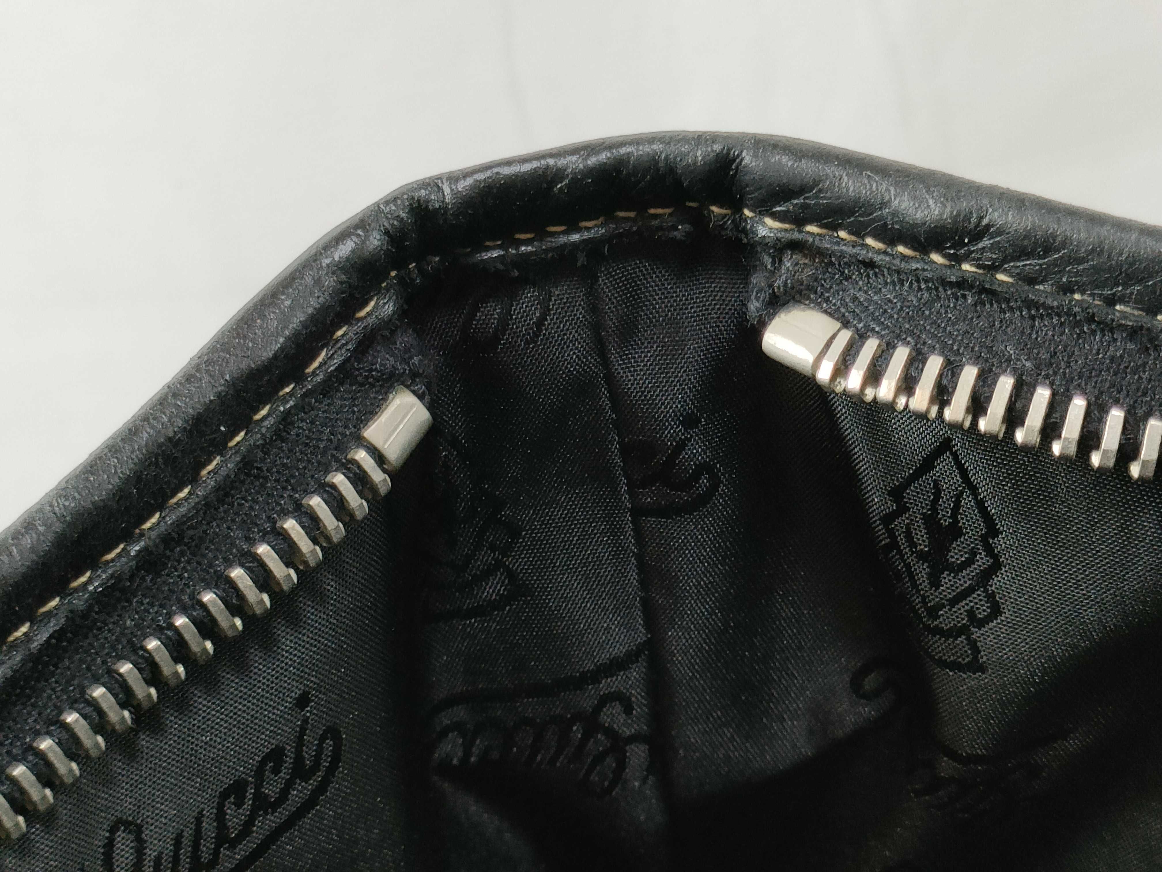 Hysteria Leather Shoulder Bag, Black, Serial Number — view 10
