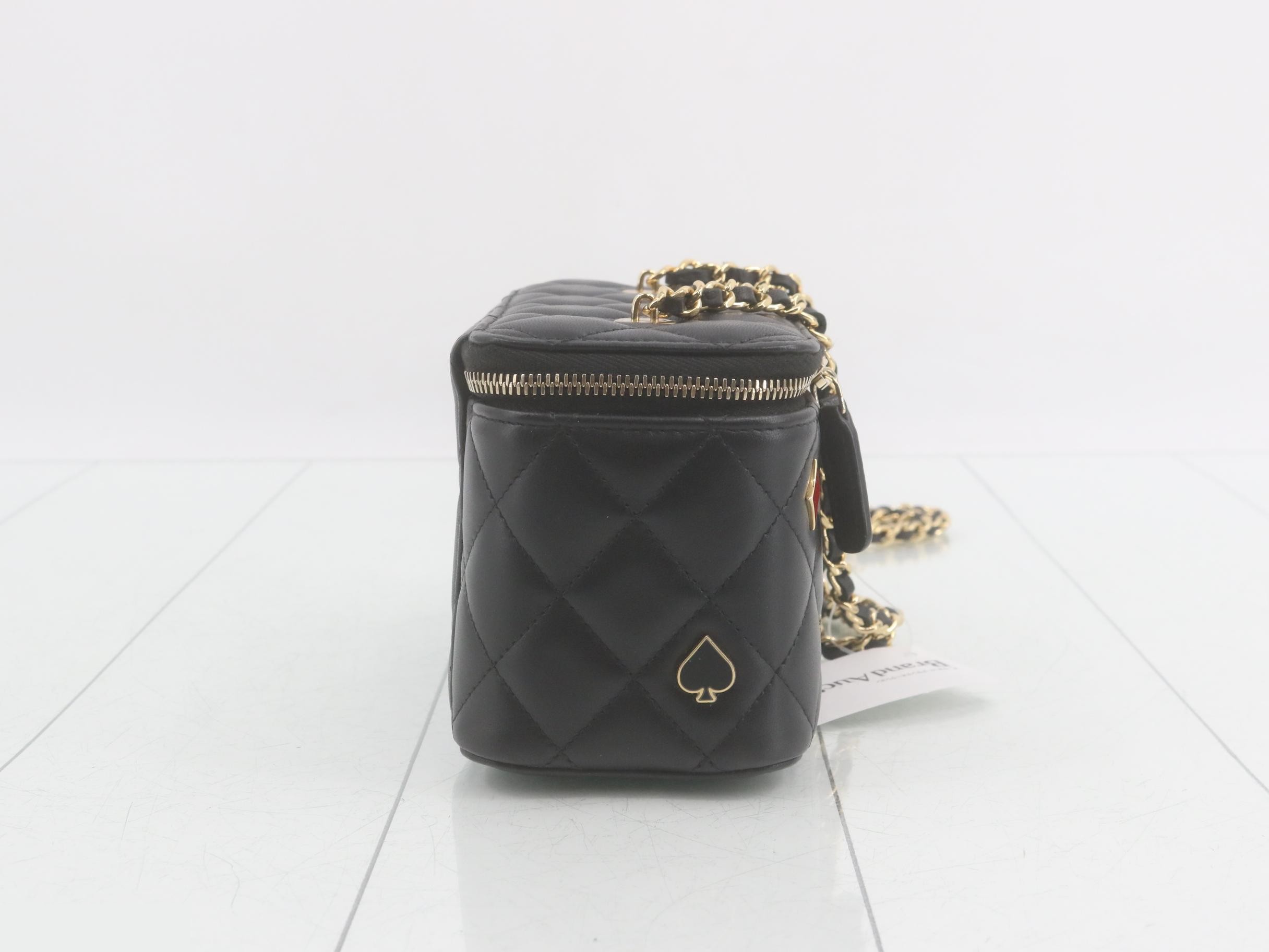 Matelassé Leather Multi-Charm 2-Way Vanity — view 4