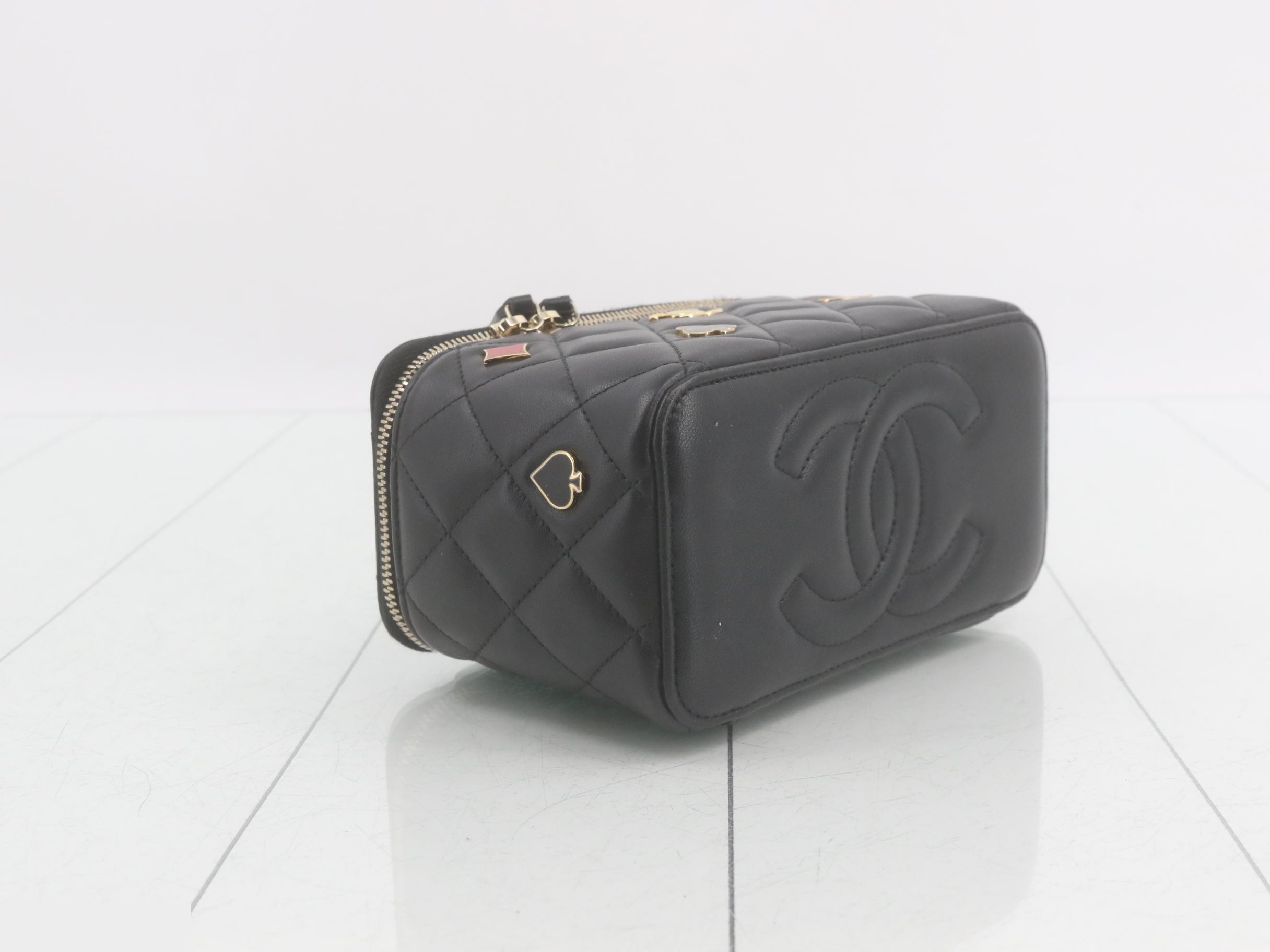 Matelassé Leather Multi-Charm 2-Way Vanity — view 5