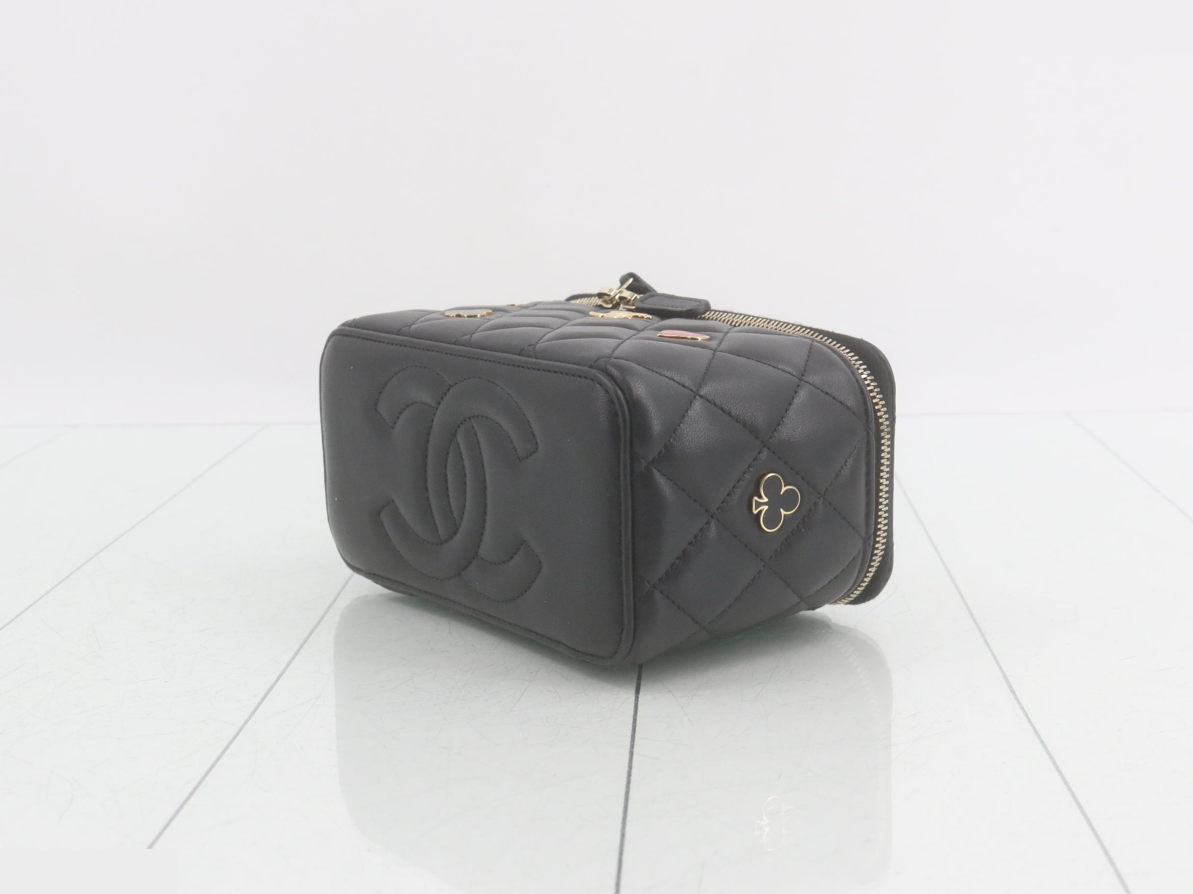 Matelassé Leather Multi-Charm 2-Way Vanity — view 6