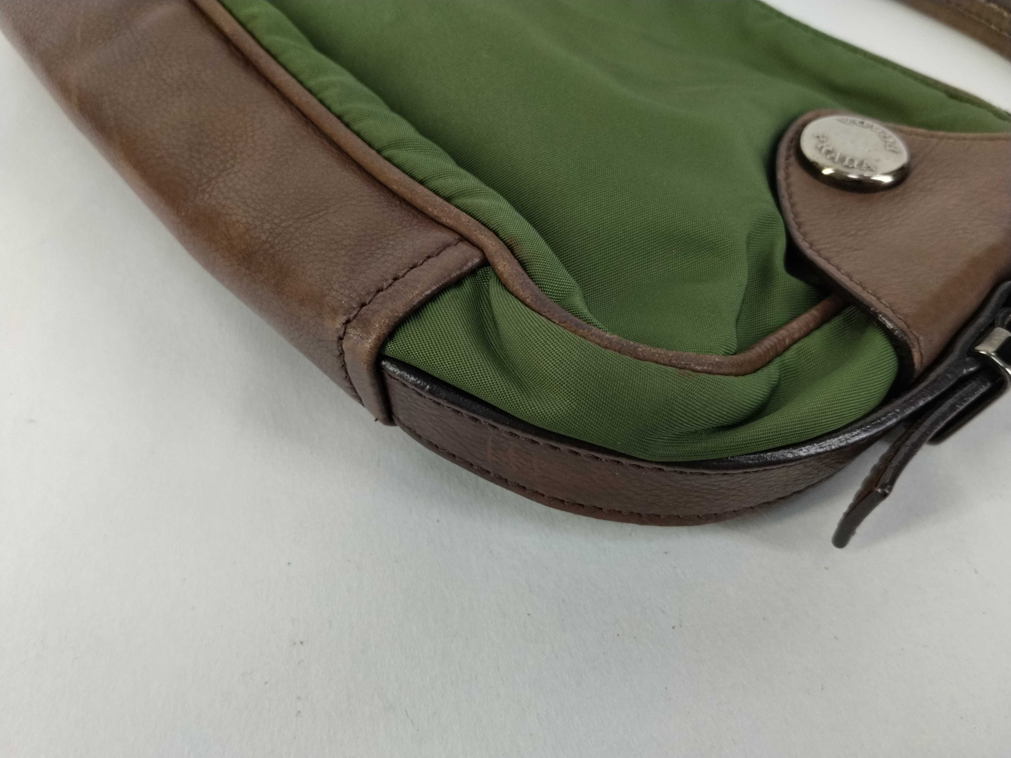 Nylon Prada Handbag Nylon Green Handbag — view 6