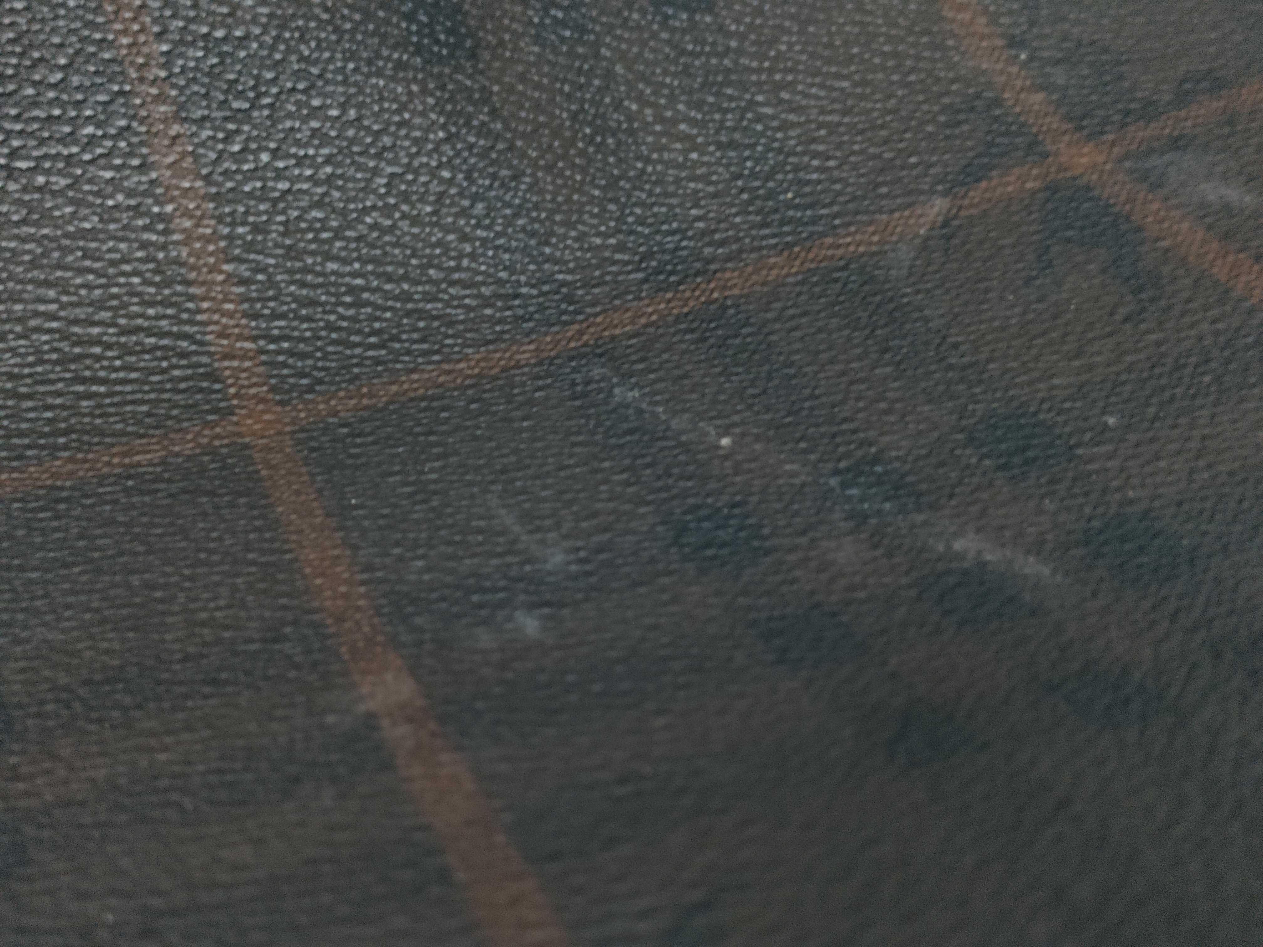 Checkered Leather Tote Bag, Brown Tote Bag — view 13