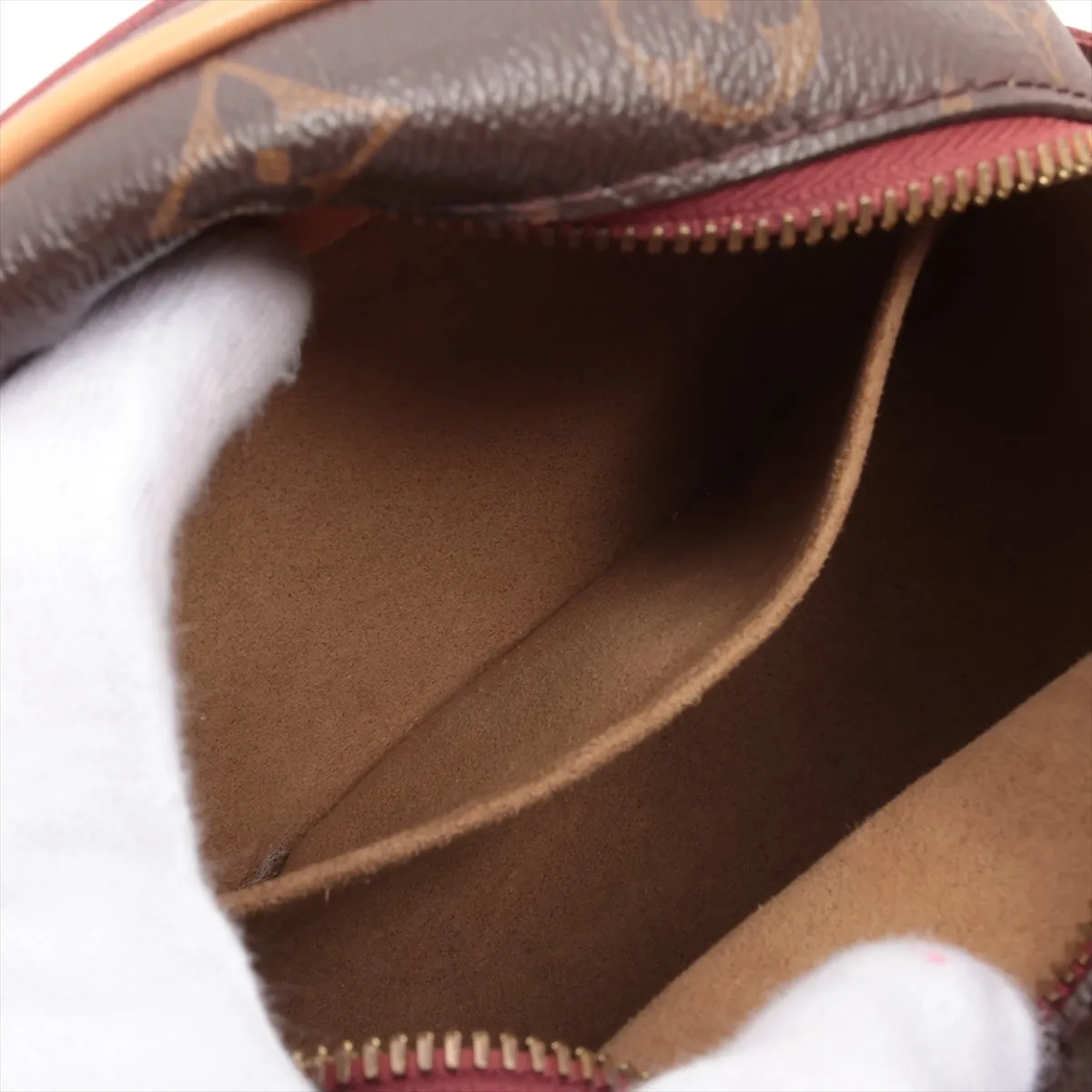 Monogram Boite Chapeau Soupre PM M45578 Brown RFID response — view 7