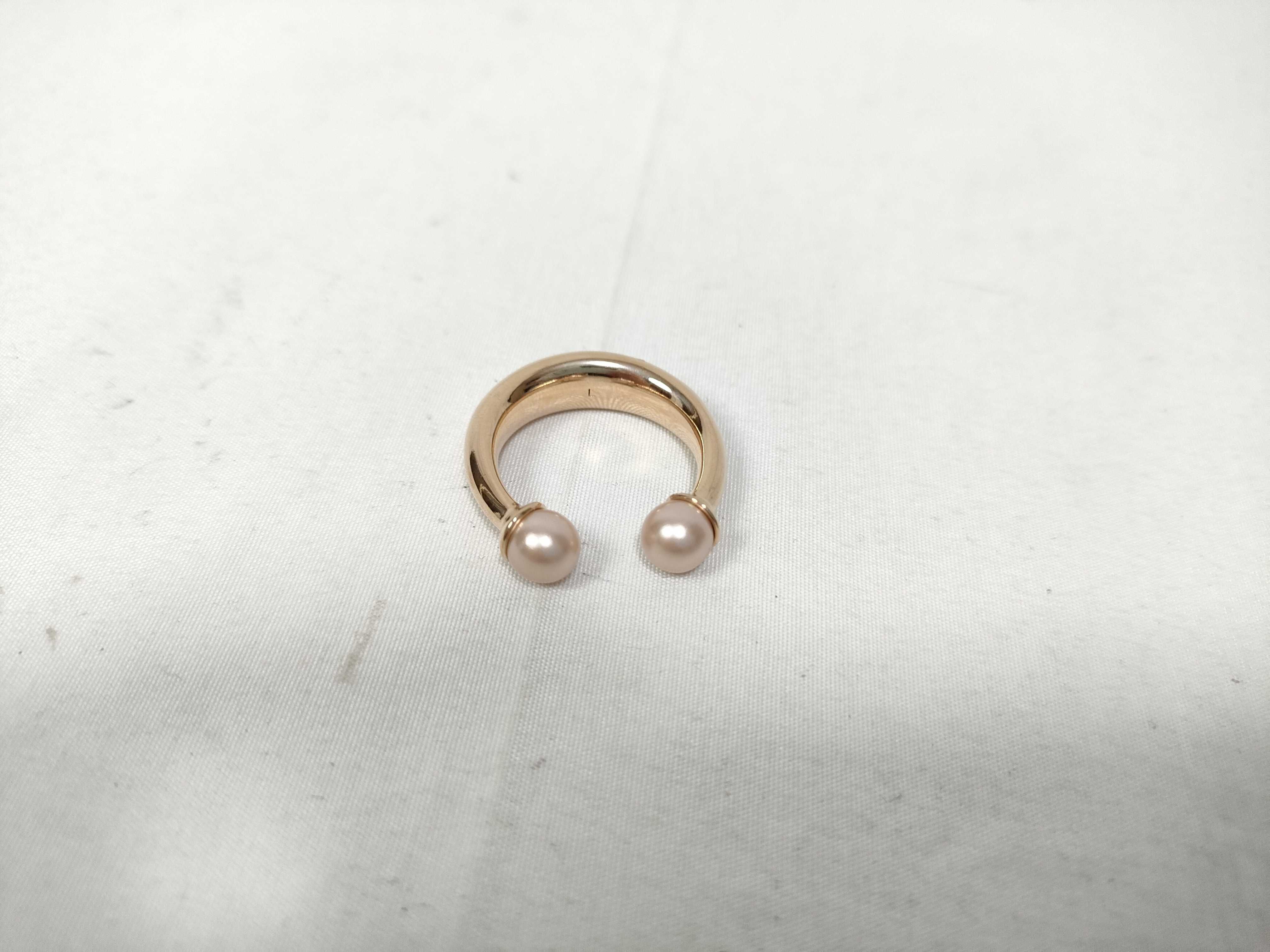 Tribal Pearl Ring, Size L — view 5