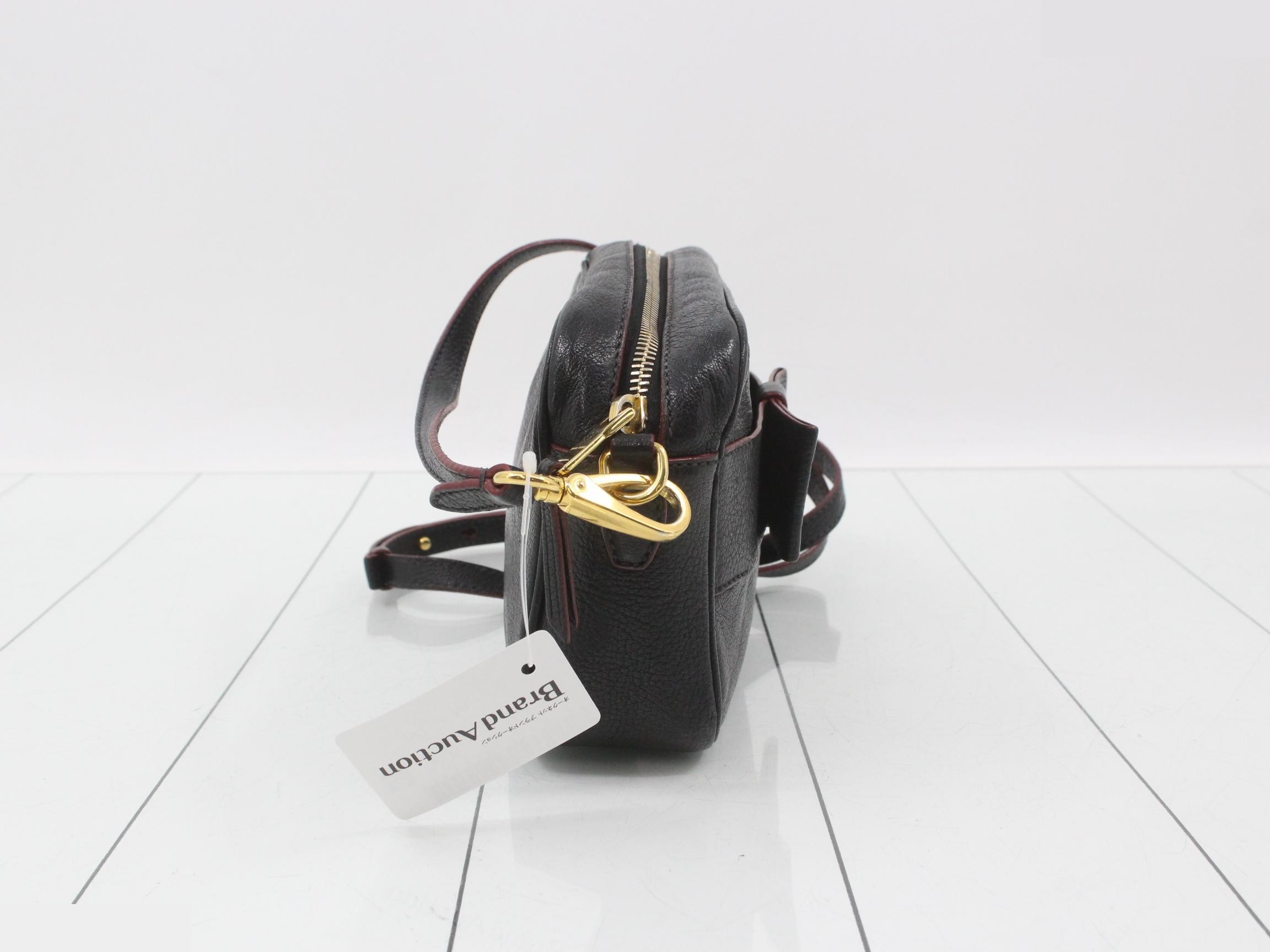 Ribbon Shoulder Bag Camera Bag Black — view 4