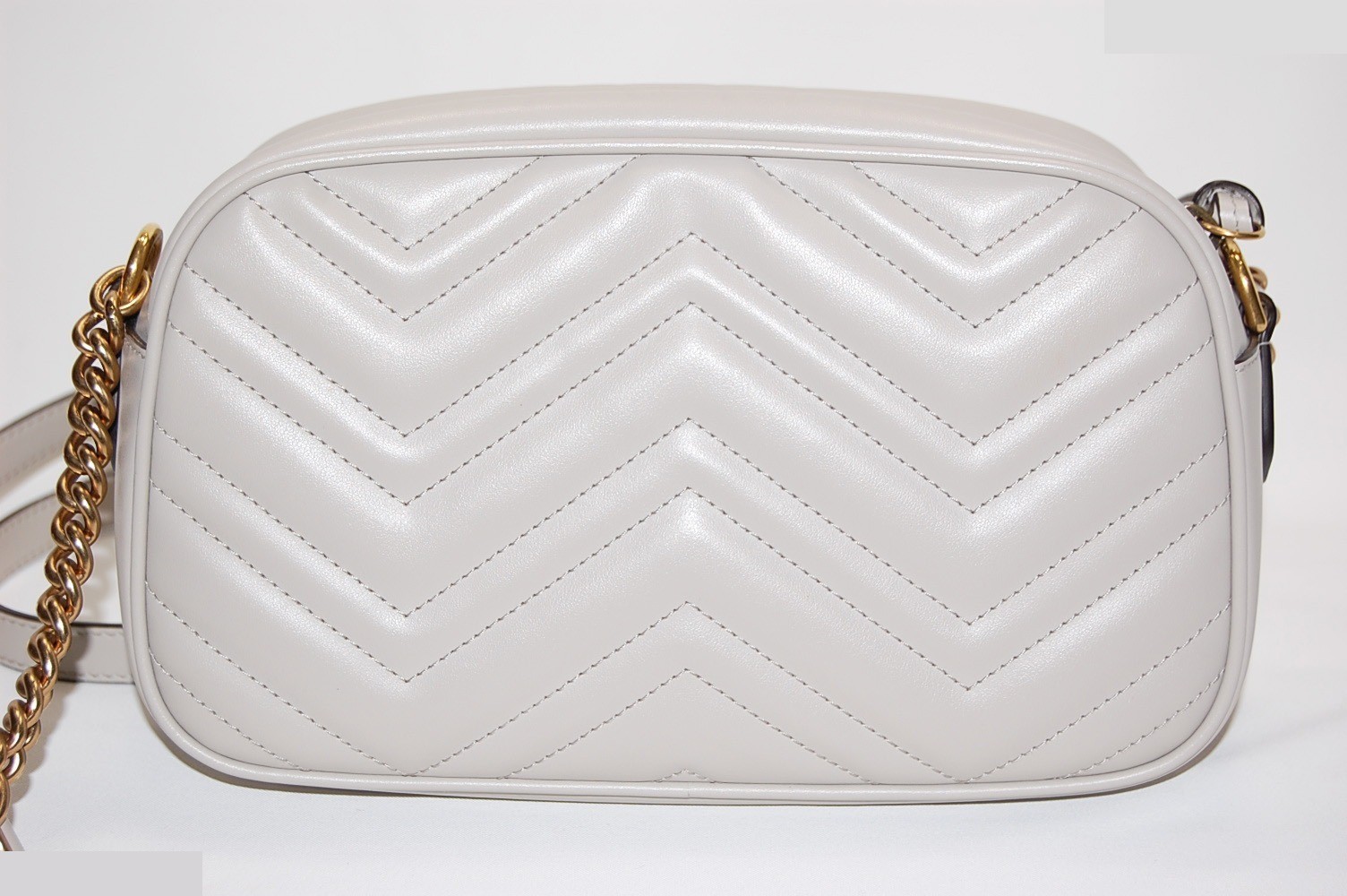 GG Marmont Leather Chain Bag — view 3